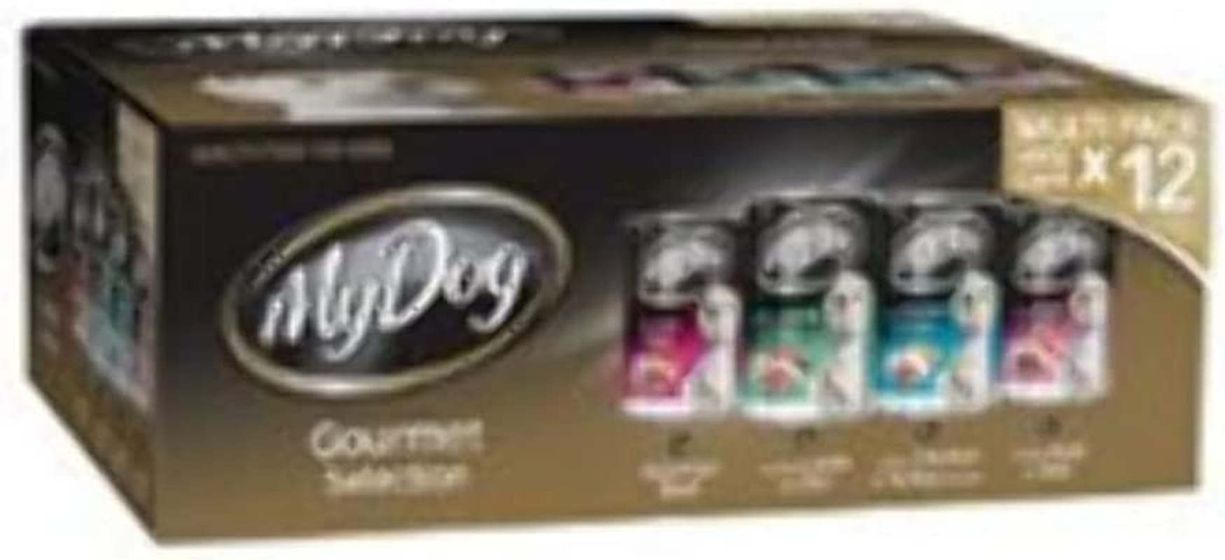 My Dog Gourmet Selection Dog Food 12 Cans image number 1
