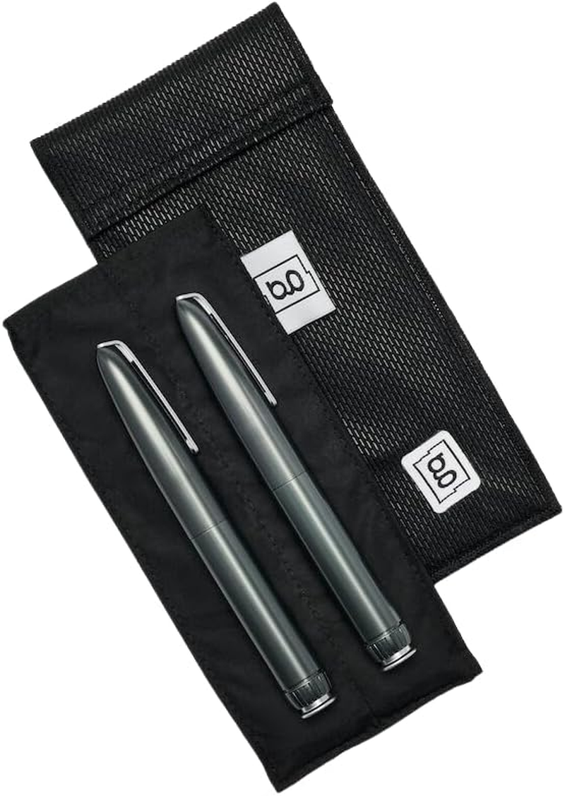Glucology Insulin Cooling Pouch &ndash; Keeps Medication Cool for 36+ Hours, Stress-Free | Insulin Pen Cooler for Travel and Everyday Use | No Ice, No Batteries Required | 2 Pens Capacity | Black