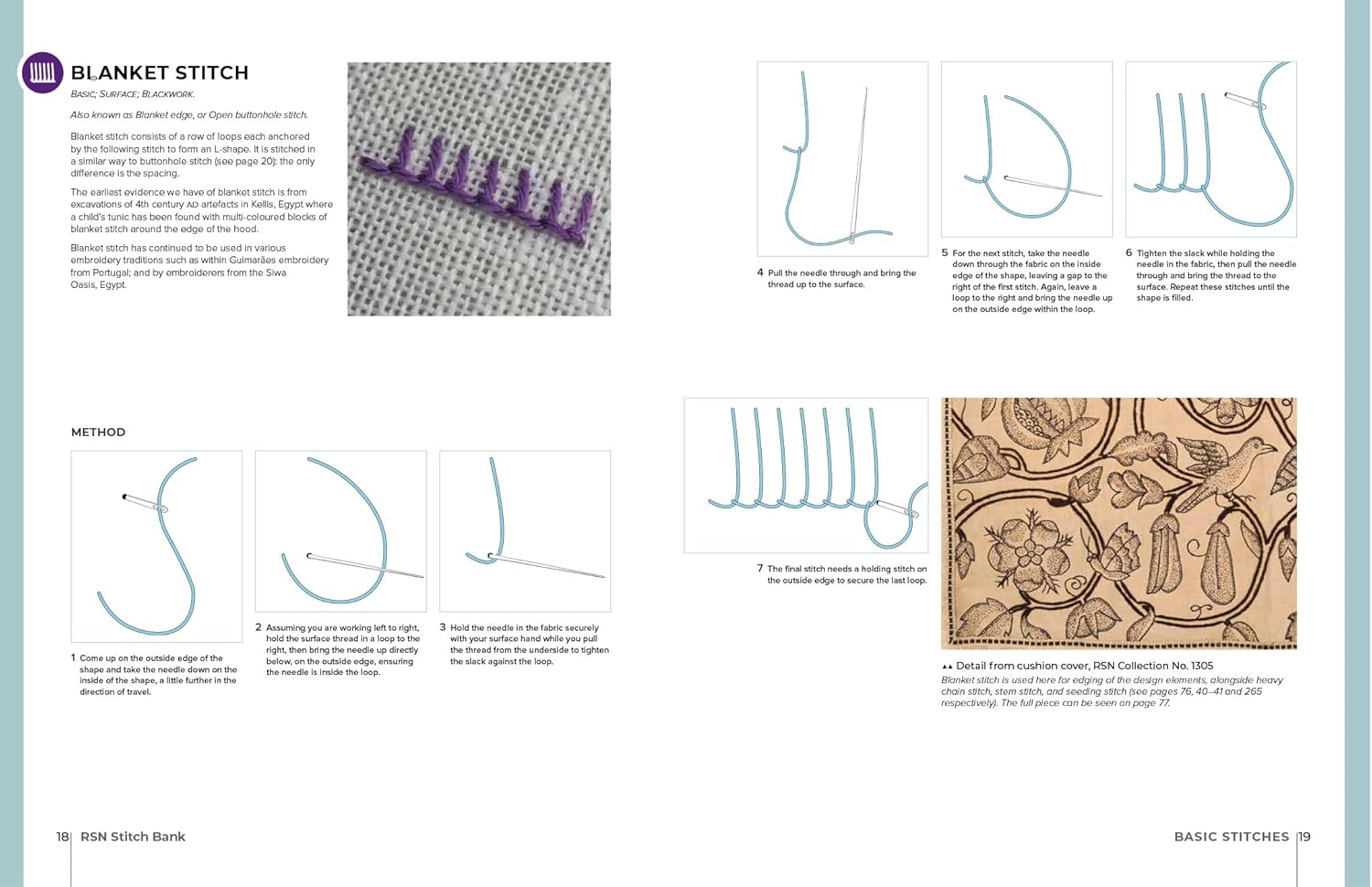 RSN Stitch Bank: 200 Essential Embroidery Stitches image number 1