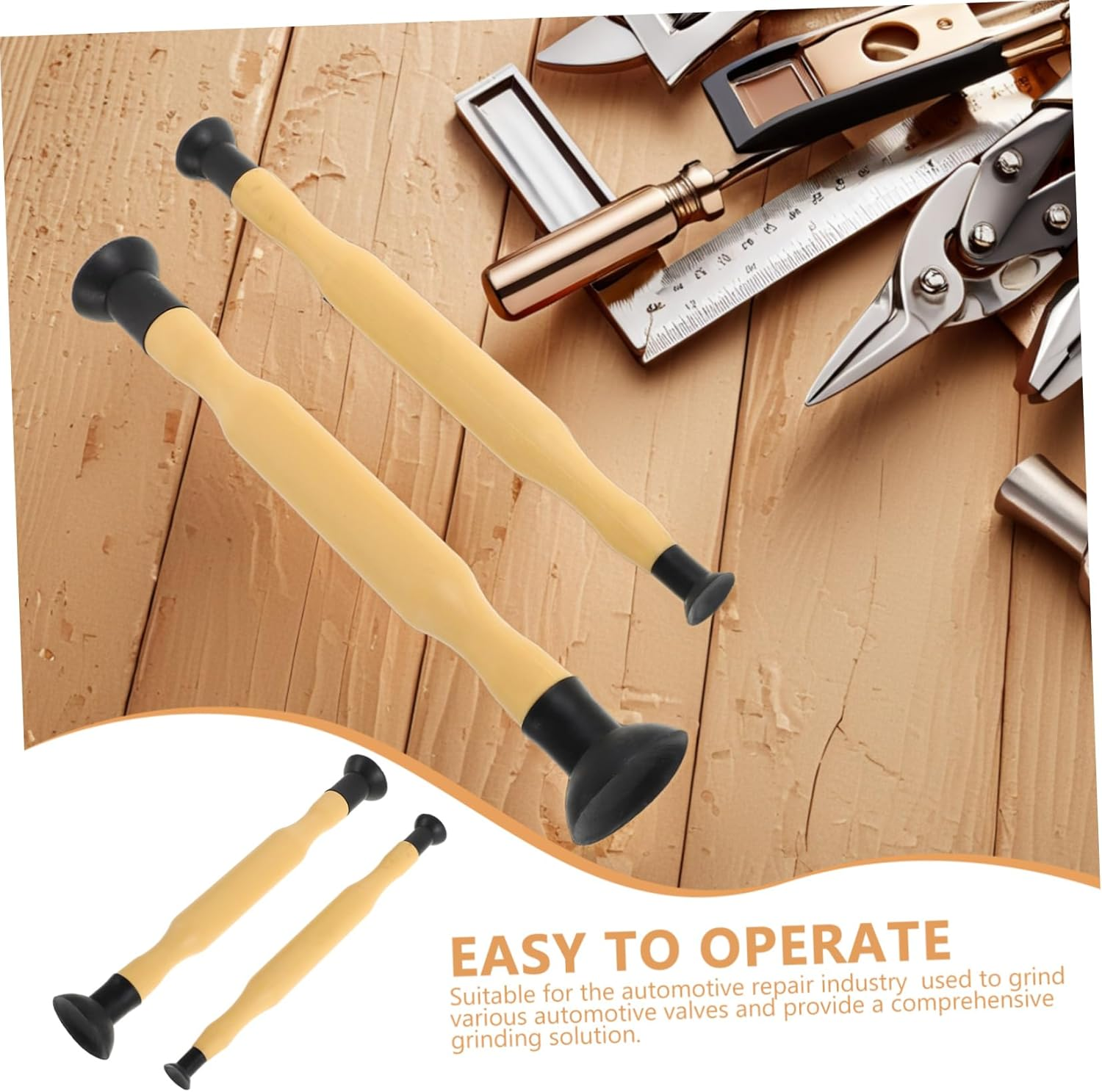 Iplusmile Professional Automotive Valve Lapping Tool Grind Repair Suction Plates image number 1