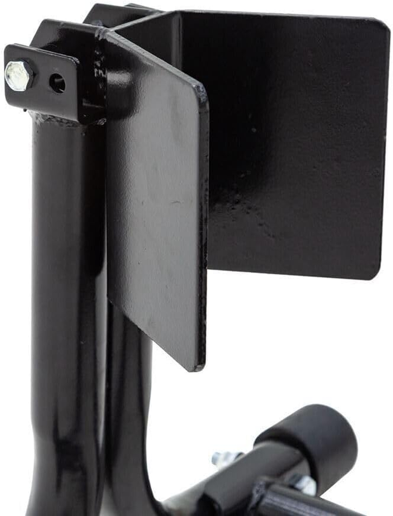 TDR Heavy Duty Steel Motorbike Front Stand Adjustable Wheel Chock Paddock Lock Storage 680Kg Capacity Fits 16 to 19 Inch Motorcycle Tires image number 4