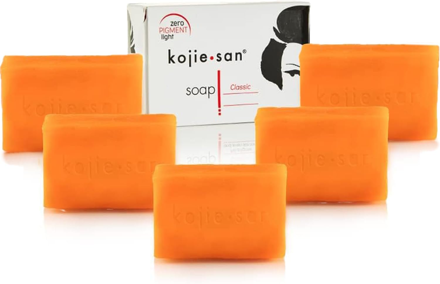 Kojie San Skin Brightening Soap - Original Kojic Acid Soap for Dark Spots, Hyperpigmentation, & Scars with Coconut & Tea Tree Oil 135G X 5 Bars image number 6