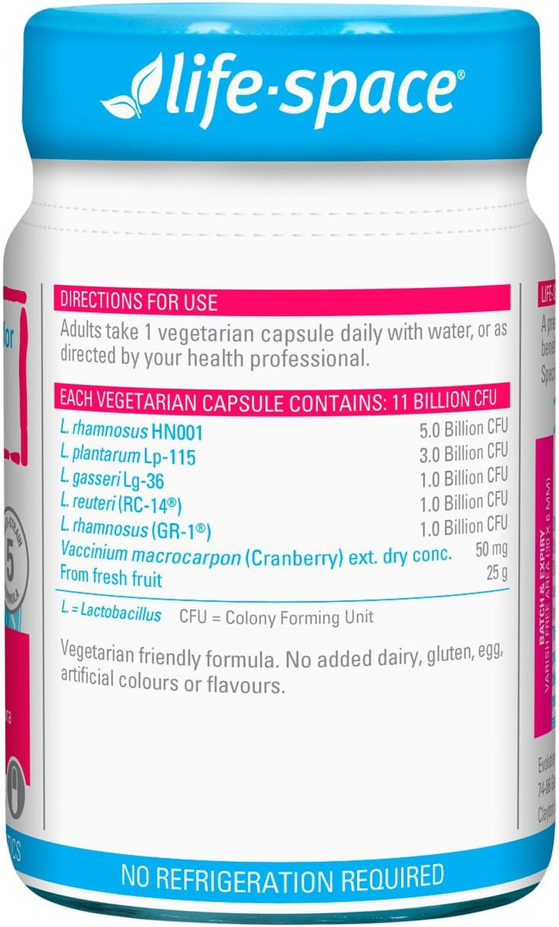 Life Space Urogen Probiotic for Women, 60 Count