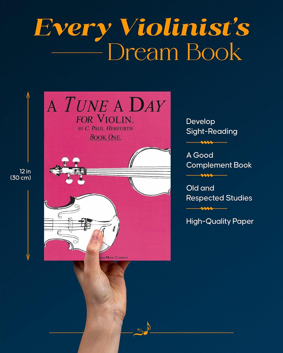 A Tune a Day for Violin, Book 1 image number 1