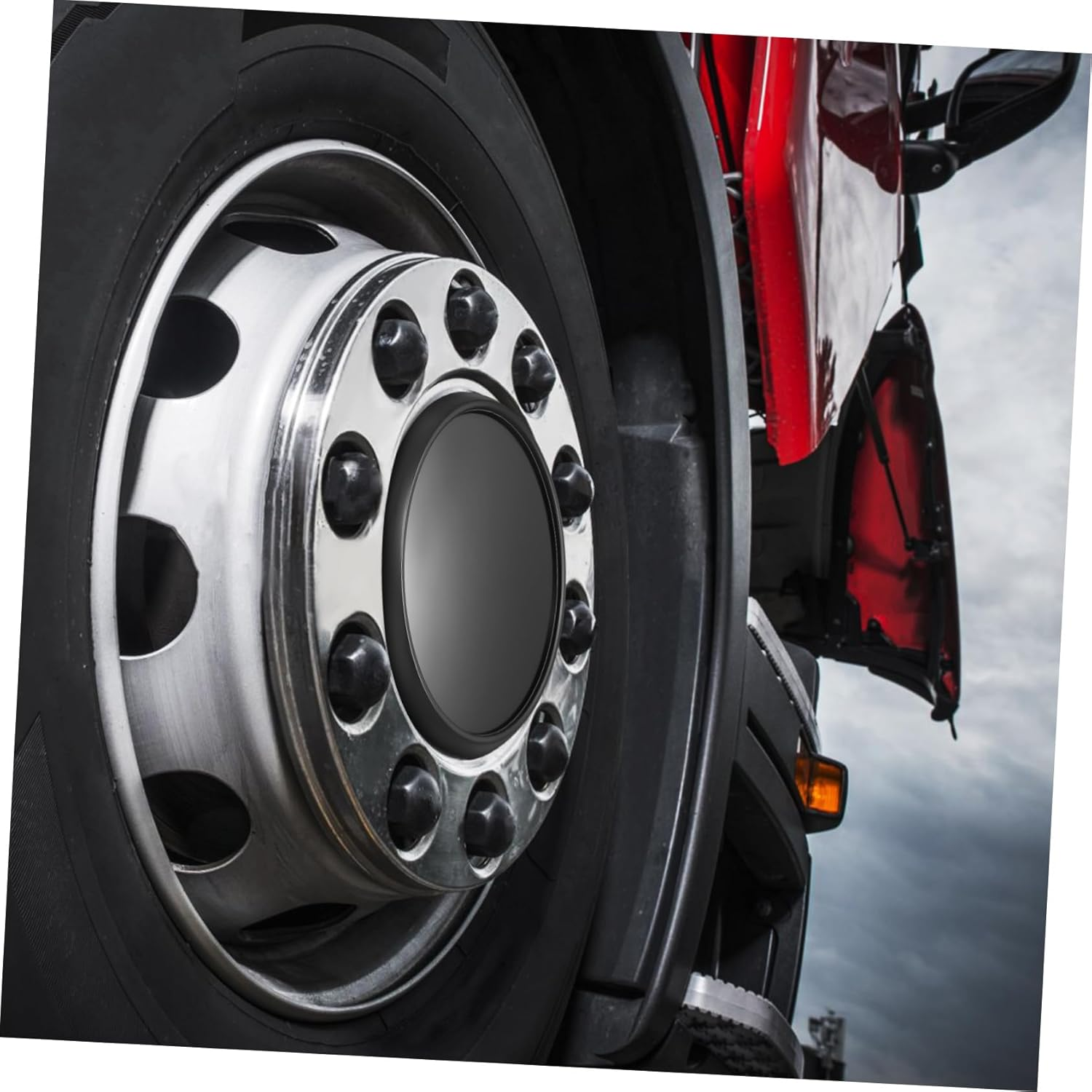 BESTOYARD 4 Pcs Automotive Wheel Hub Caps Durable Center Caps for Rims Easy to Install Sturdy Car Wheel Accessories Finish for Enhanced Protection and Style image number 3