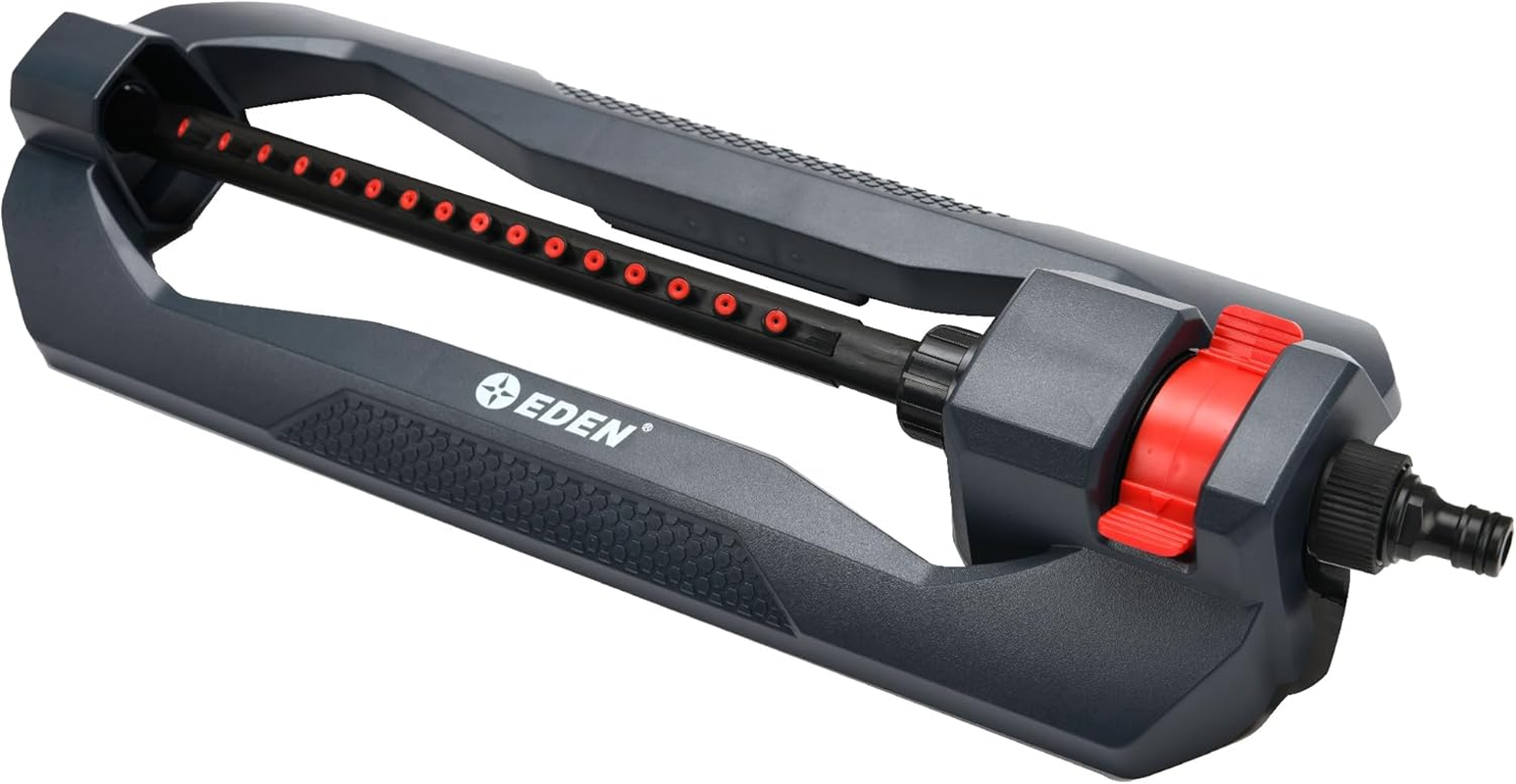 EDEN ED17169 Lawn & Garden Essential Oscillating Water Sprinkler for Yard 16 Nozzles, Covers up to 3,600 Sq. Ft image number 3