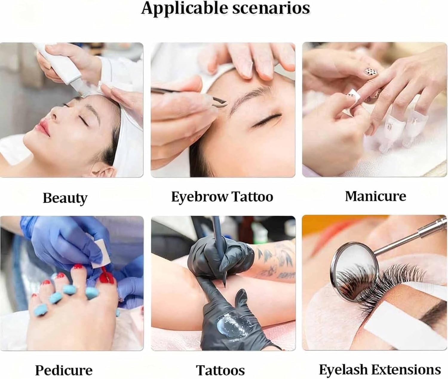 48W Premium Foldable Nail Light for Desk,Led Manicure Lamp with Phone Holder,Tri-Fold Lash Arc Light,3000K-6000K Stepless Dimming & No Dark Zones for Beauty,Eyelashes,Tattoos, Manicure,Salon & Crafts image number 4