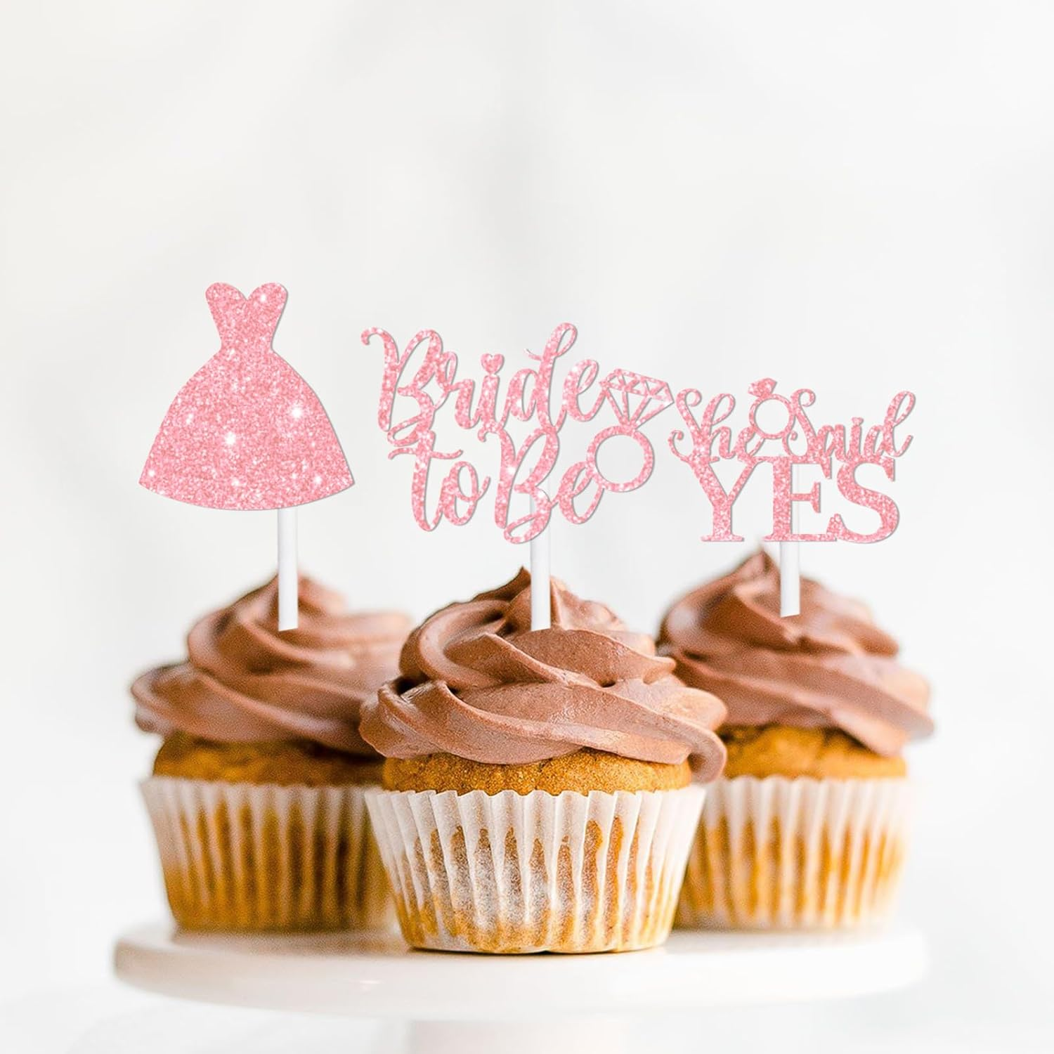 S-Cp-1009Ice Cream Fruit Dessert Cupcake Topper Colorful Glitter Happy Birthday Sensory Pop Game Theme Decor Supplies Baby Shower Boys Girls Birthday Party Decorations image number 3