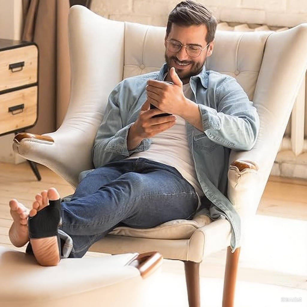 Orthopedic Metatarsal Pad, Extra Thick Gel Pads Adjustable Straps for Metatarsalgia Relief, Ball of Foot Cushion with Gel Pad for Women and Men, Comfortable Breathable Foot Pads for Ball Pain Relief image number 5