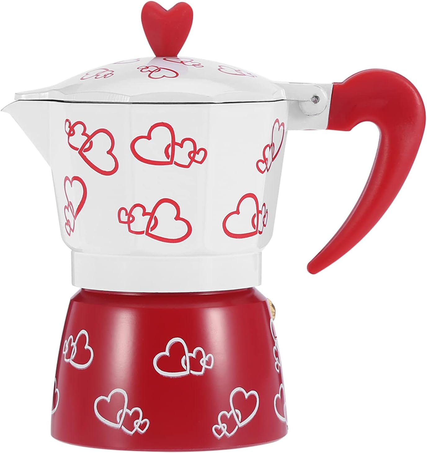 Aluminum Coffee Maker Kettle Pot, Safety Control Easy to Use, Suitable for Home and Office Decorations, Reusable and Durable (Be Careful) image number 3