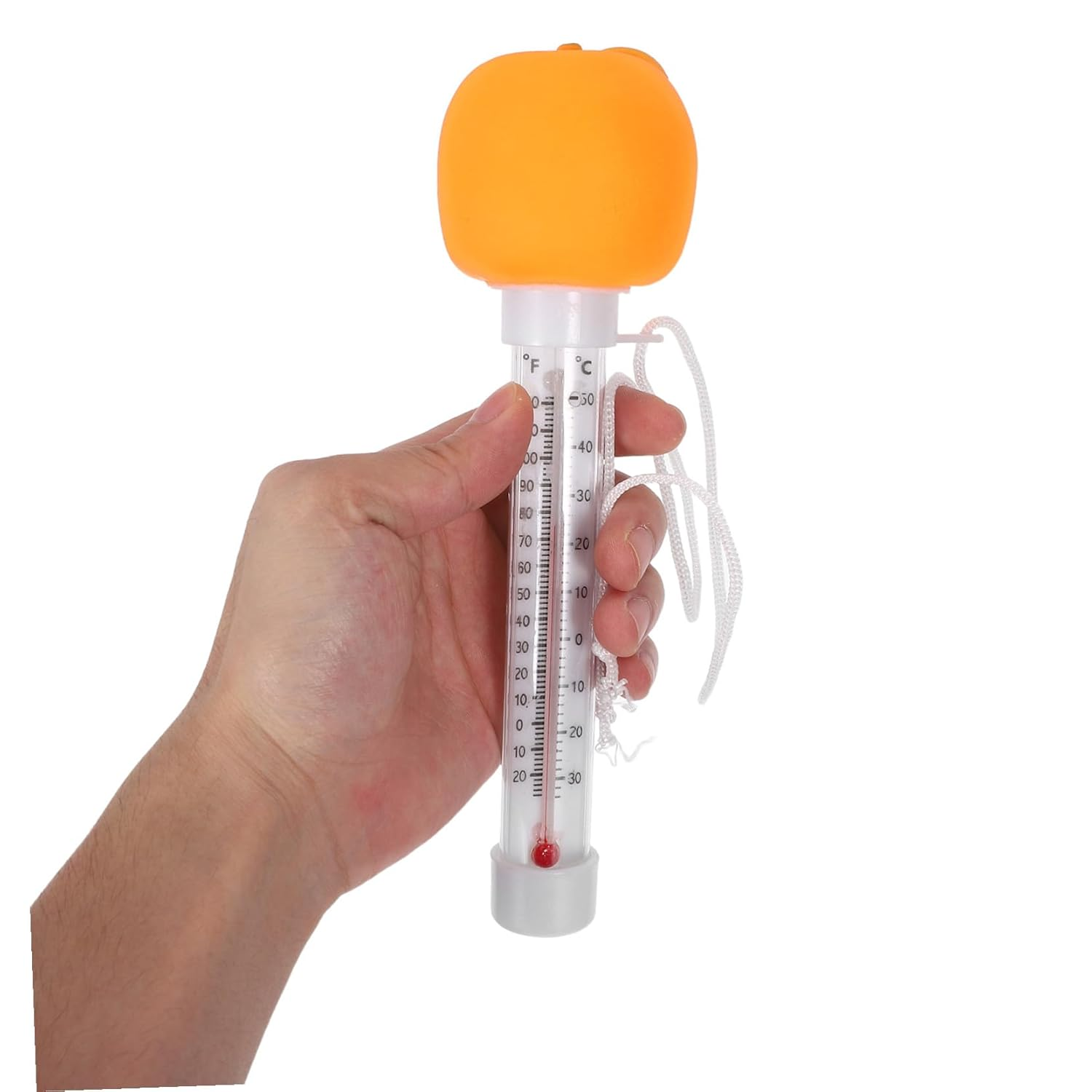 Didiseaon Floating Pool Thermometer Cartoon Design Easy-Read Water Temperature Gauge for S Bath Hot Tub and Swimming Pool Safety image number 6