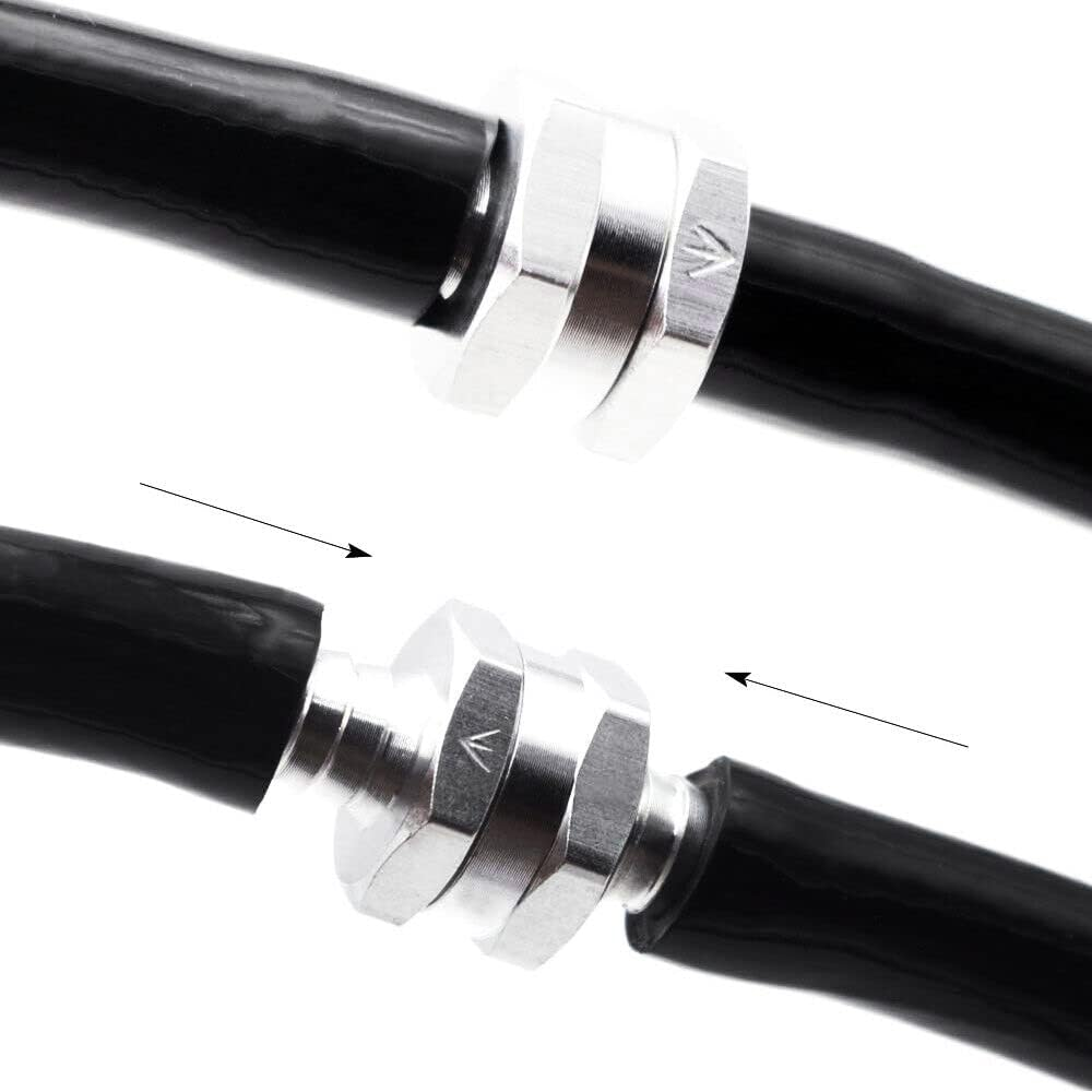 10Mm Aluminum One-Way Non-Return Check Valve Fuel Water Gas/Air Vacuum AU image number 5