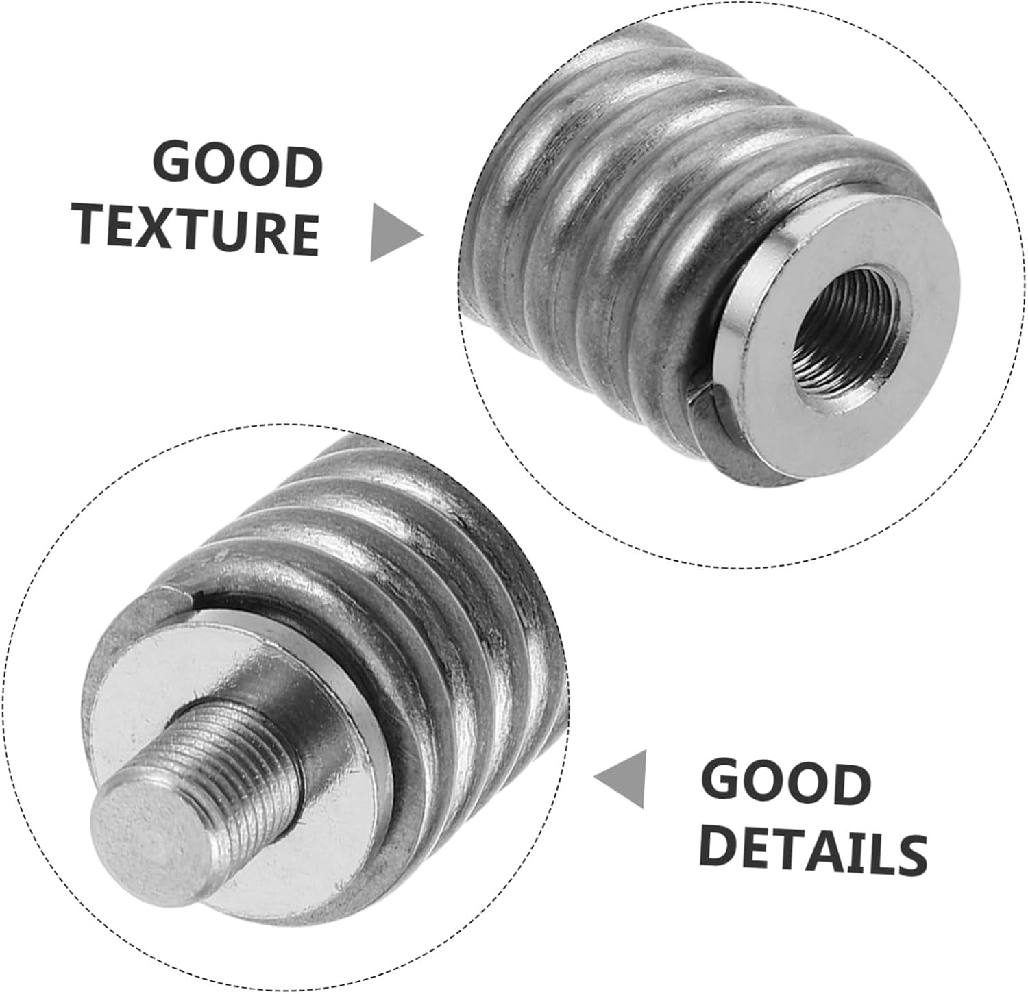 Operitacx Antenna Spring Adapter Heavy Duty Thread Flexible Cb Antenna Spring for Trucks Off-Road Use image number 3