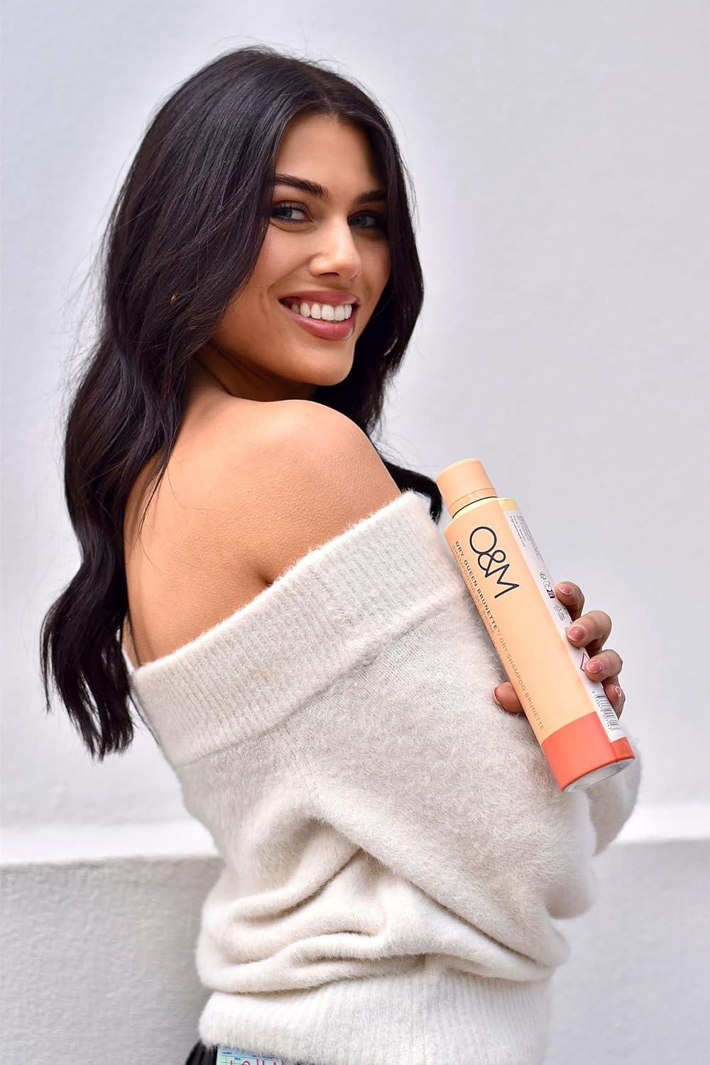 O&M Dry Queen Brunette Dry Shampoo - 300Ml - for Medium to Dark Brown Hair - Free from Sulfates, Parabens, Silicones, MIT, Phthalates, Triclosan, Propylene Glycol & Gluten, PETA Certified & Vegan