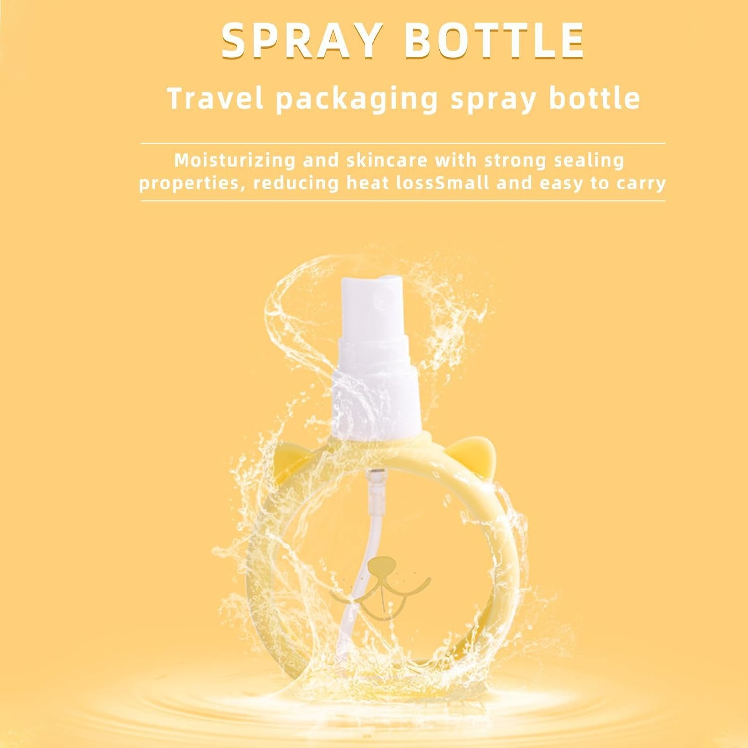 Travel Spray Bottle - Fine Mist Sprayer, Mister Spray Bottles | 55Ml Small Refillable Portable Spray Bottle with Cover for Business, Holiday, Skin Care, Perfume, Outdoor Activities - Green image number 2