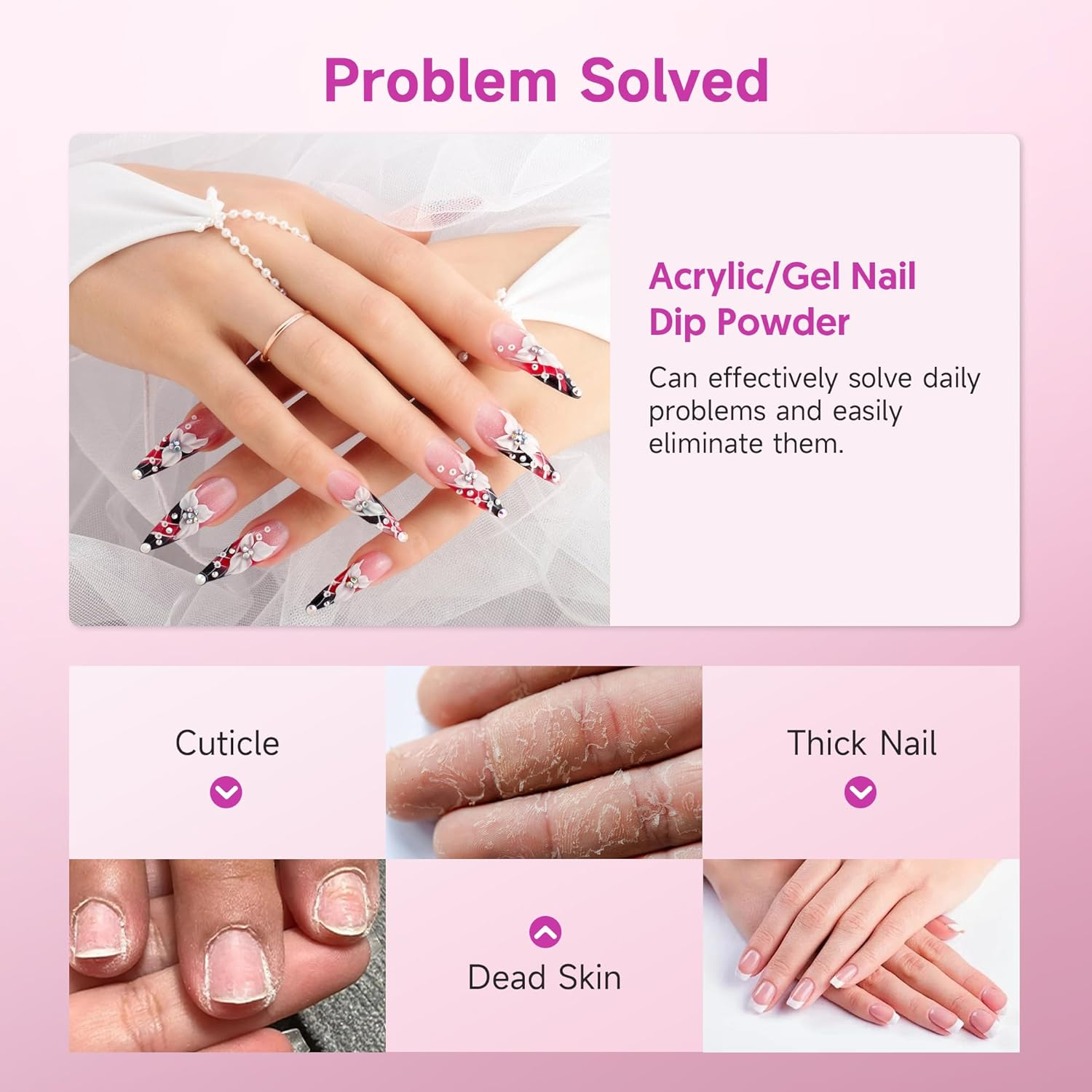 Electric Nail Drill Professional, Portable Nail File for Acrylic Gel Nails, Cordless Rechargeable Ultra Power Nail Drill Kit 40000RPM, HMC320 Salon-Grade Efile Nail Machine (Dark Grey) image number 6