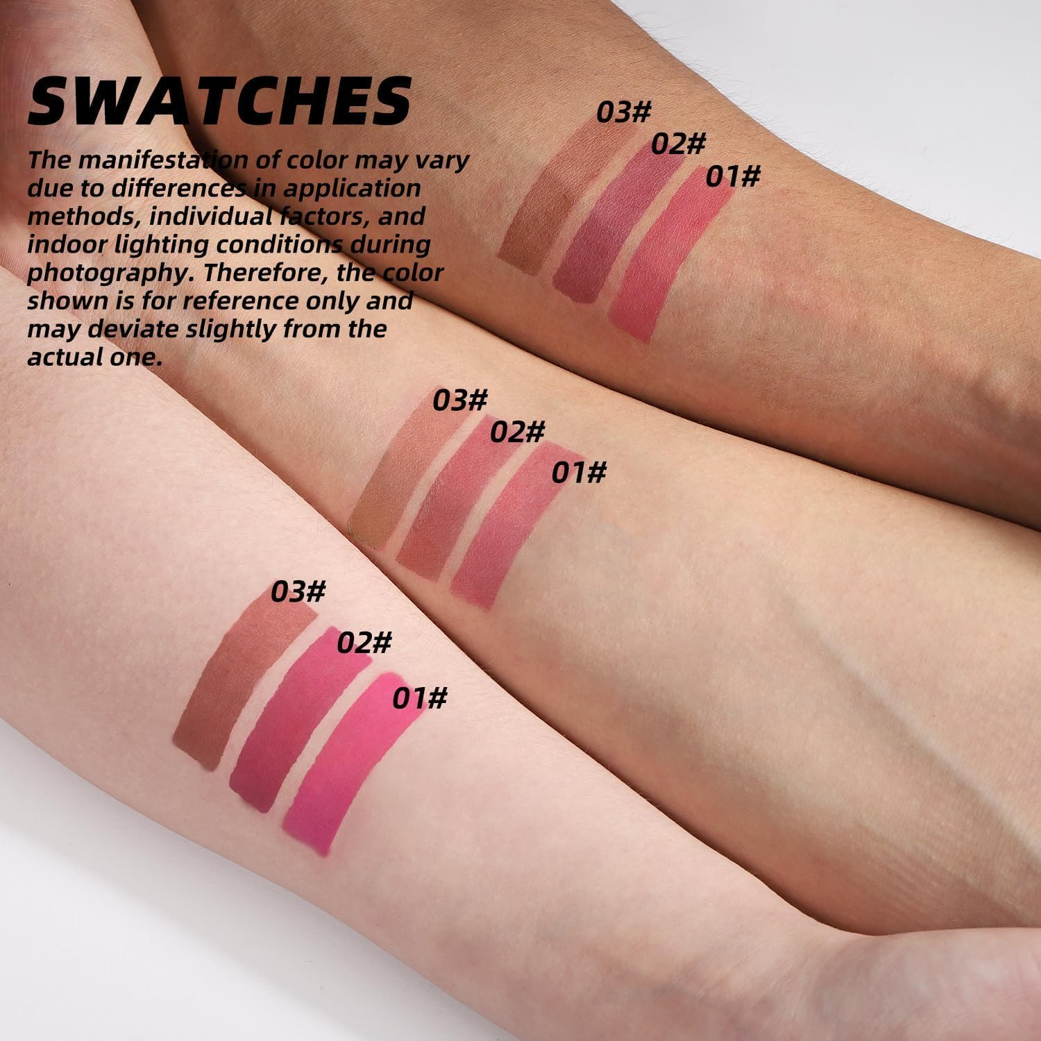 Peel off Lip Liner Stain Set | Matte Waterproof & Tattoo-Effect Formula | Nude Matte Shades for Women & Girls | Long-Lasting Lip Tint with Precise Definition | Giftable Lip Contour Kit(3Pcs)