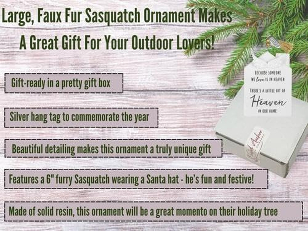 Memorial Christmas Ornament - Arrives in Gift Box - Durable Resin Christmas Ornament - Christmas Tree Decoration and Christmas Tree Ornament - Sympathy Ornament - 2024 Christmas Ornament image number 2