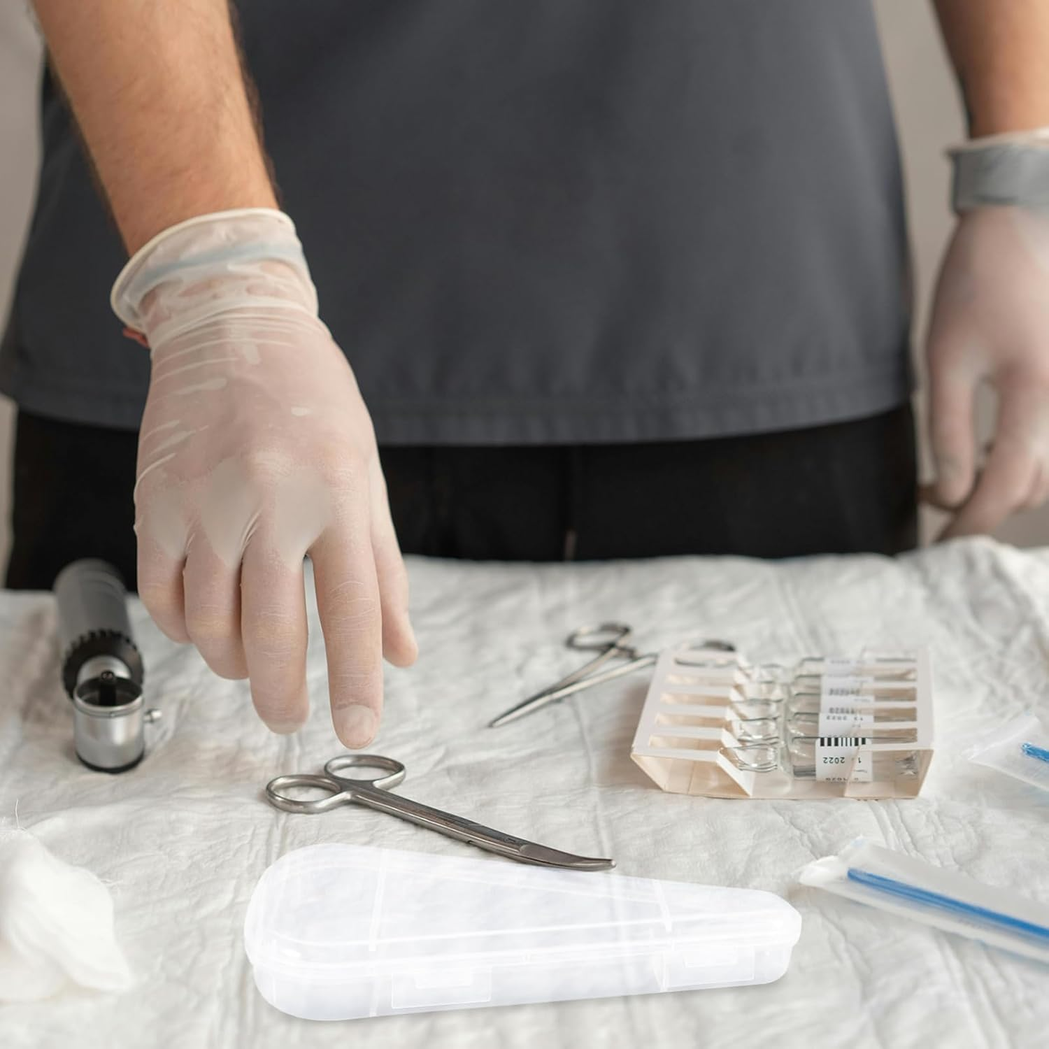 Zerodeko 5Pcs Versatile Pp Toothbrush Organizer Toothpaste Storage Box Travel Toothbrush Container Boys and Girls Keepsake Box Bathroom Organizer image number 2