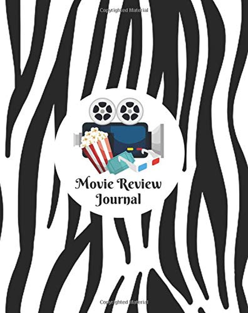 Movie Review Journal: Write Review and Keep a Record of All the Movies You Have Watched, a Perfect Book Gift for Movie Lovers, Film Log, Movie Journal ... 8"X10" Paperback (Movie Reviews) (Volume 23) image number 1