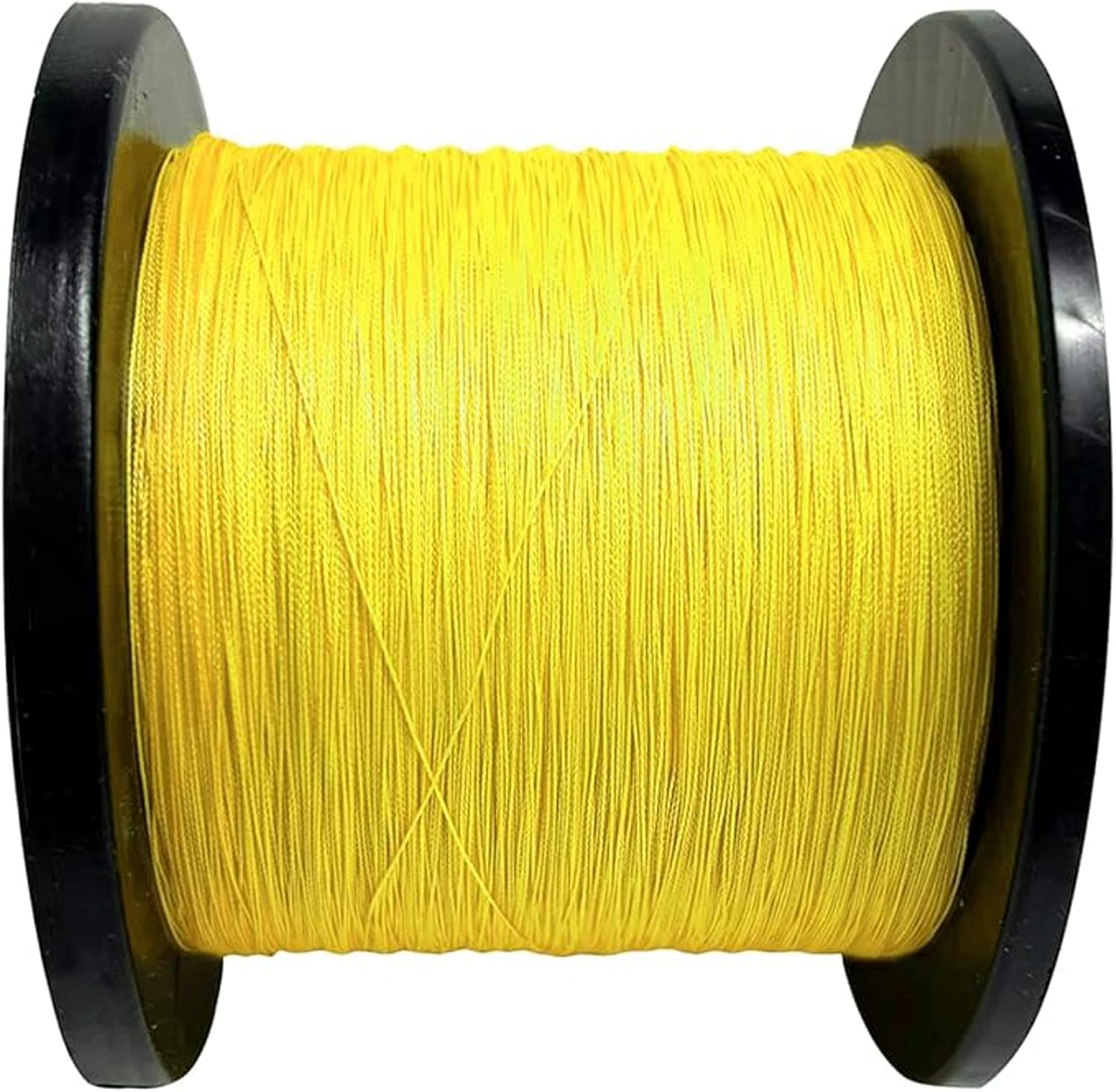 Braided Fishing Line Extra Strong Bright Yellow 500M 8-Strand Braided Fishing Line Fluorescent Yellow for Fresh and Salt Water High Cost Performance,Zero Stretch,Smaller Diameter,Better Visibility image number 2