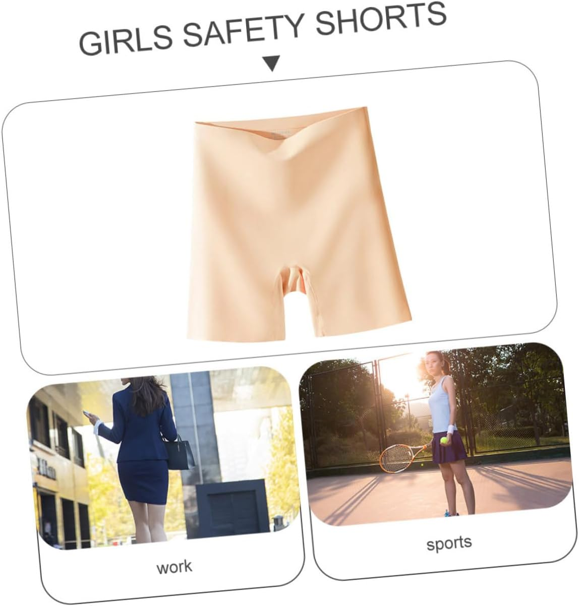 Gatuida Women Maternity High Waist Safety Pants Pregnant Safety Briefs Seamless Comfortable Underwear Mid-Rise Tummy Control Suitable for Pregnancy Khaki