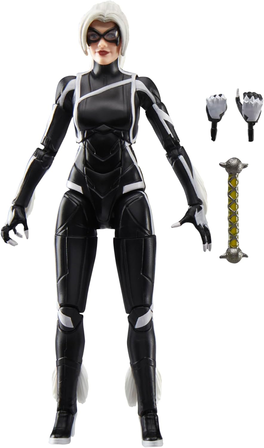 Marvel Legends Series Gamerverse Black Cat Felicia Hardy, Spider-Man 2 Video Game -Inspired Collectible 6 Inch Action Figure image number 2