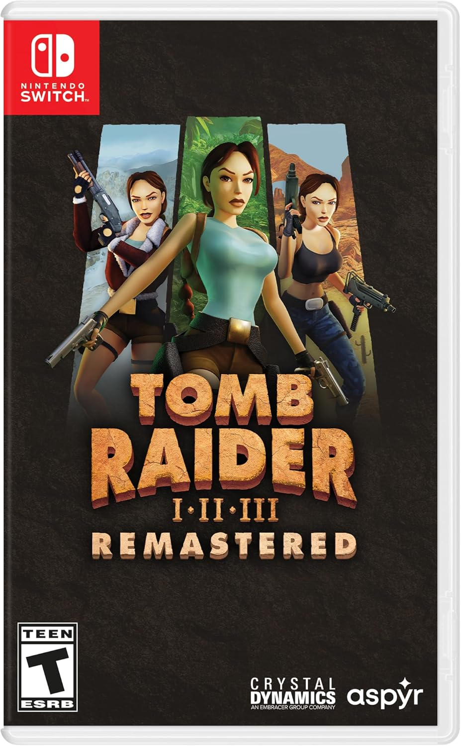 Tomb Raider I-III Remastered Starring Lara Croft - Nintendo Switch image number 3