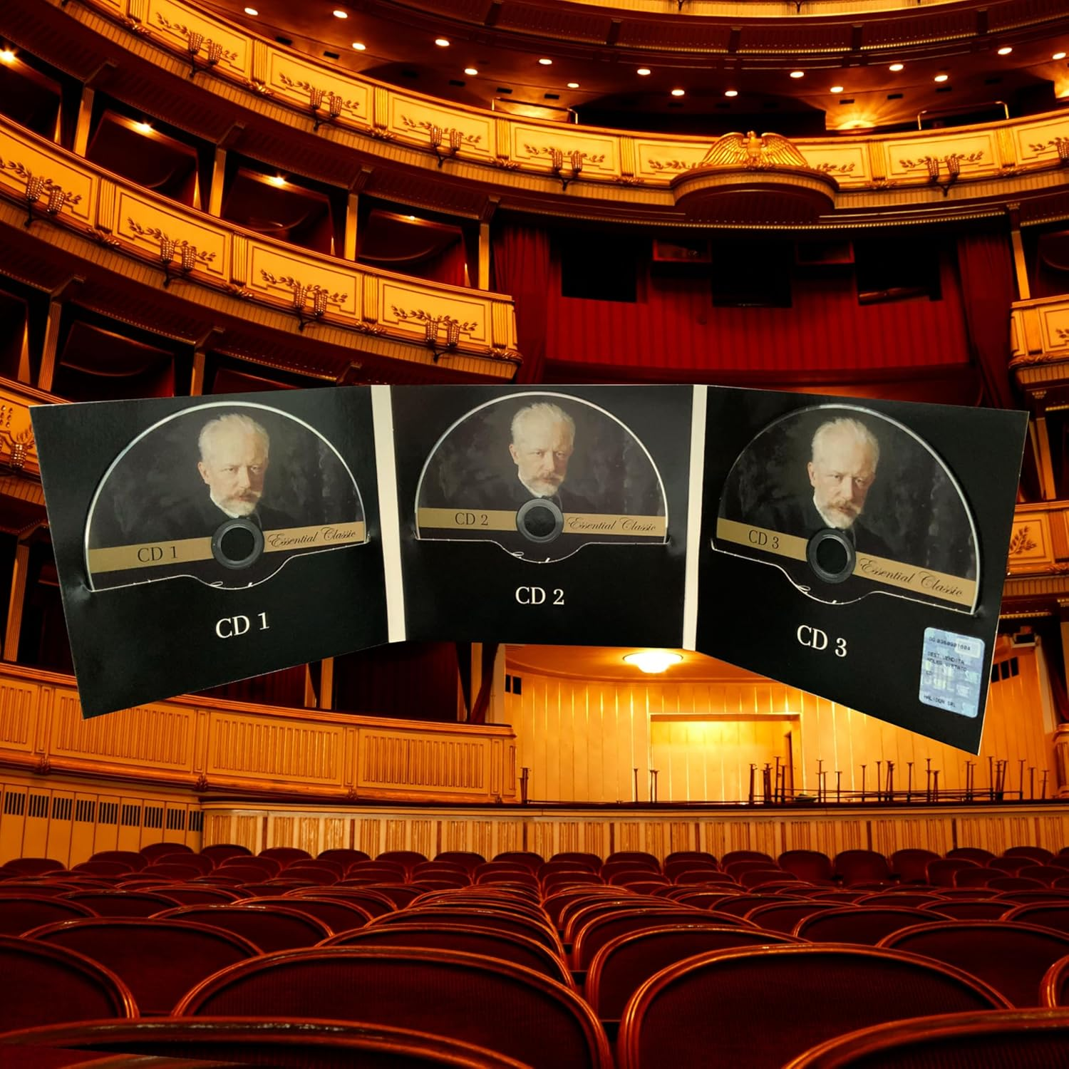 3 CD the Best of Tchaikovsky Vol. 1 - Essential Classic image number 1