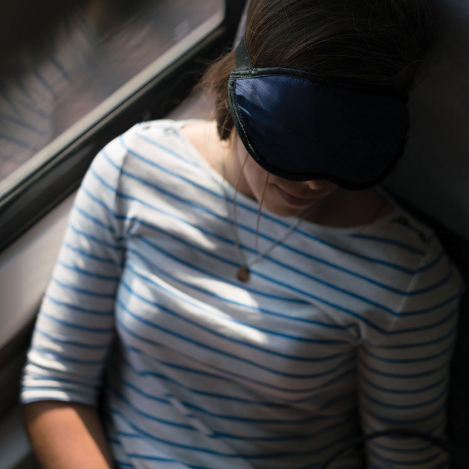 Lewis N. Clark Comfort Eye Mask with Adjustable Straps Blocks Out All Light image number 5