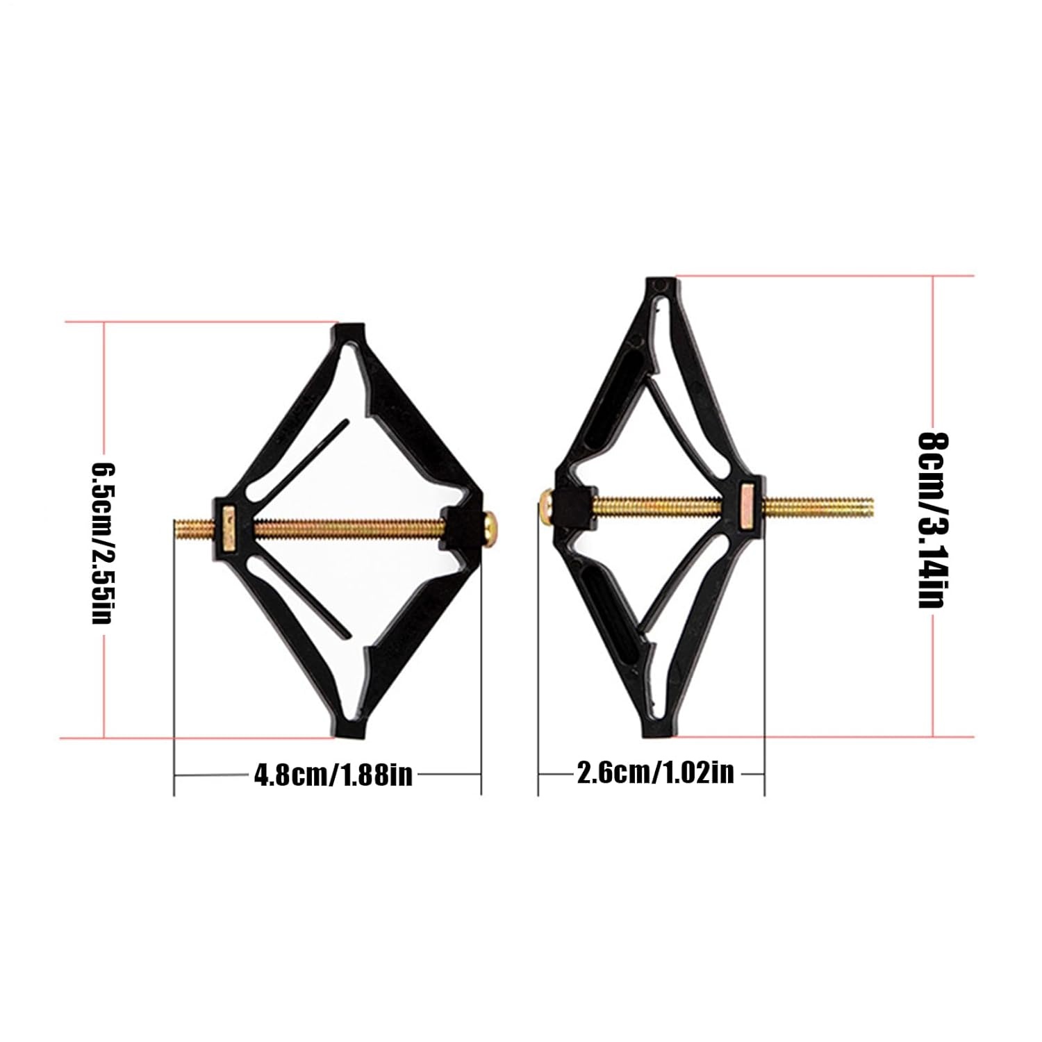 Wall Mounted Box Part Repair, Wall Mounted Repair for Electrical Box | Multi-Purpose Electrician Supplies, Cassette Fixing Aid for Apartment Dormitory School image number 2