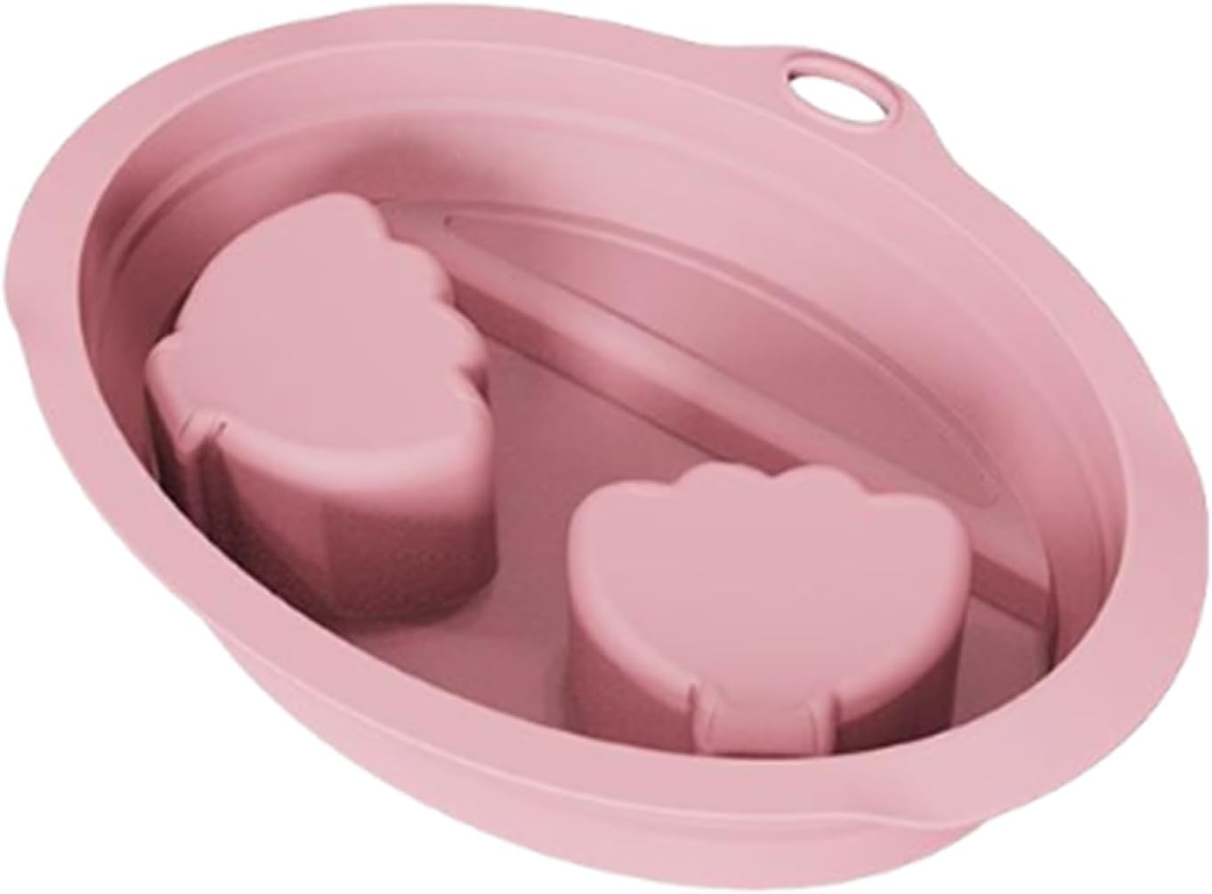 Yulokdwi Nail Bowl for Soaking | Silicone Manicure Soak off Hand Dish,Professional-Grade Soaker Container, Hand Bath Tray Cleaning Tool for Home Salon Travel Care