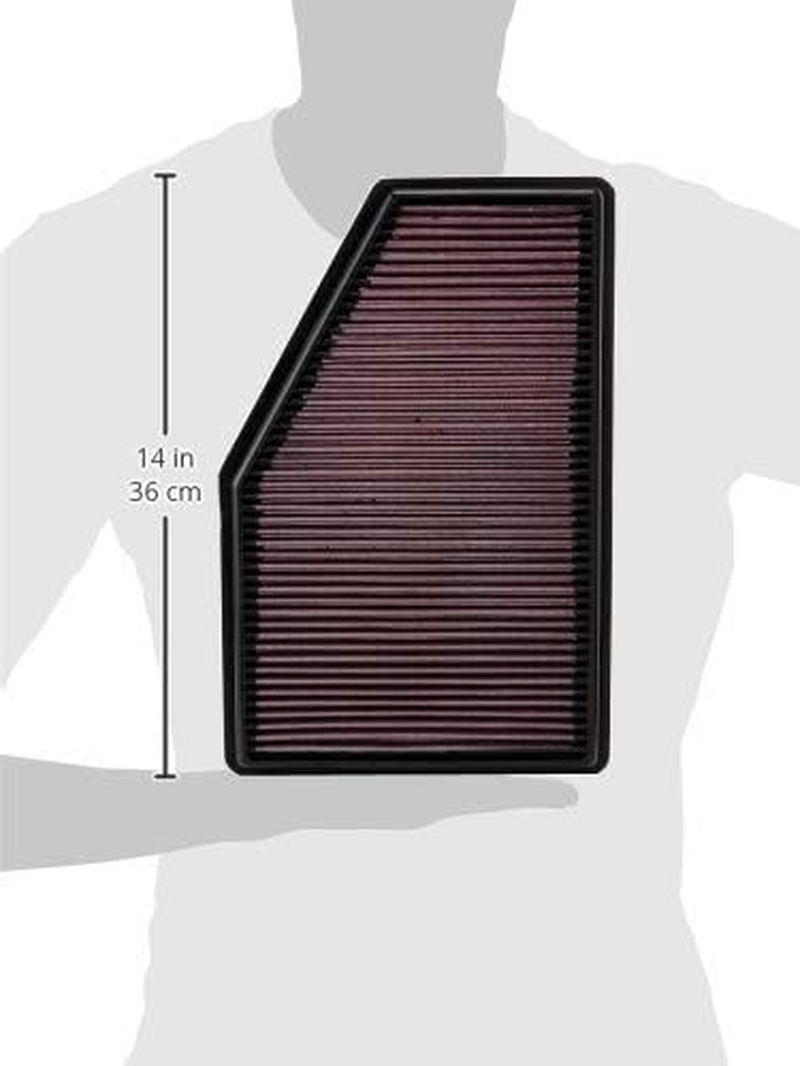 K&N 33-5049 Unique Replacement Air Filter for 2022 Cadillac XT4 2.0L L4 Gas image number 2
