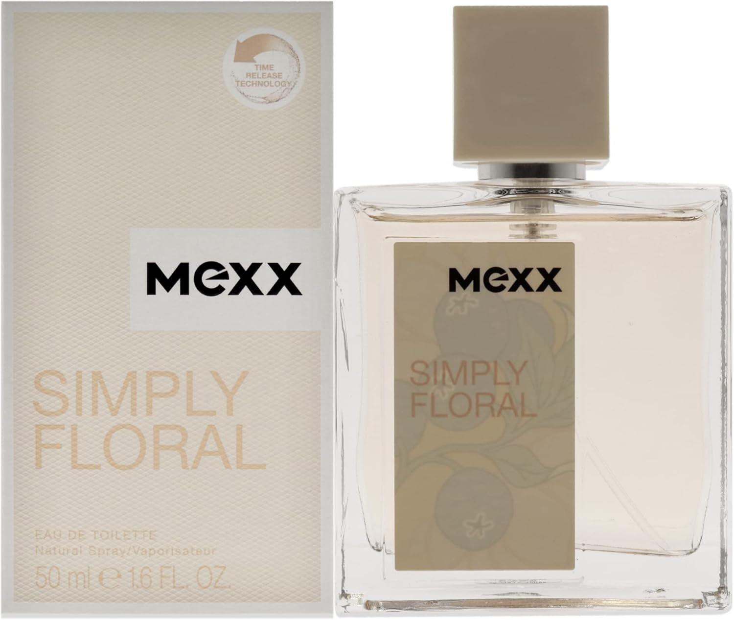 Mexx Simply Floral for Men 1.6 Oz EDT Spray image number 2