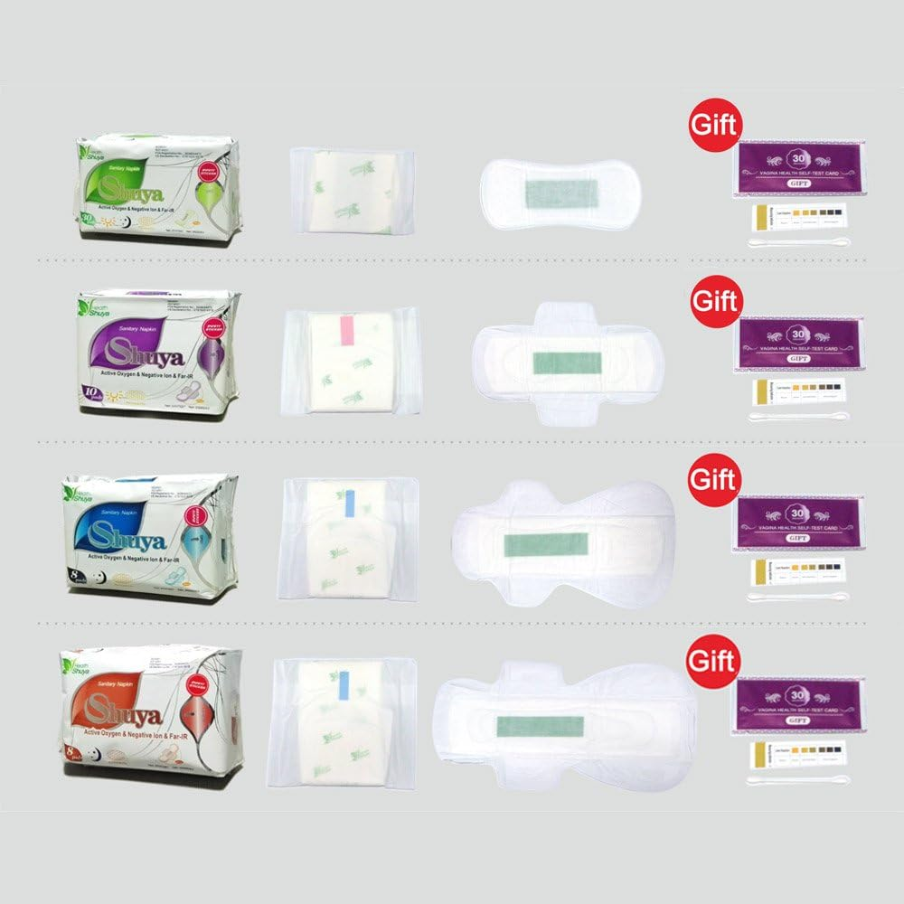 SHUYA Patented Anion Pantyliners Lightdays without Wings 155Mm, Mint Herbal Scented, 240Count(Pack of 8) image number 5
