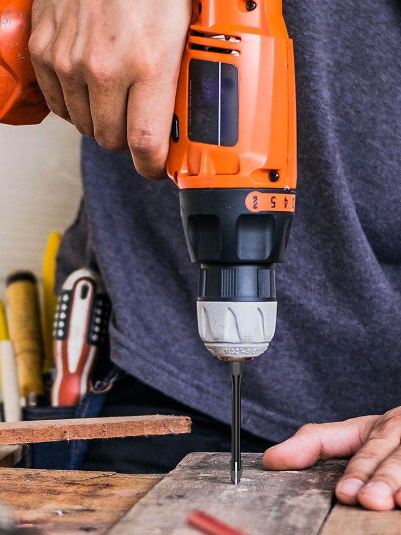 10Pcs Tile Porcelain Drill Bit, 8Mm Carbide Tip Drill Bits, Glass and Tile Drill Bit Set, Hex Shank, Work with Ceramic Porcelain Tile Wall Mirror Paver (8MM 10Pcs)