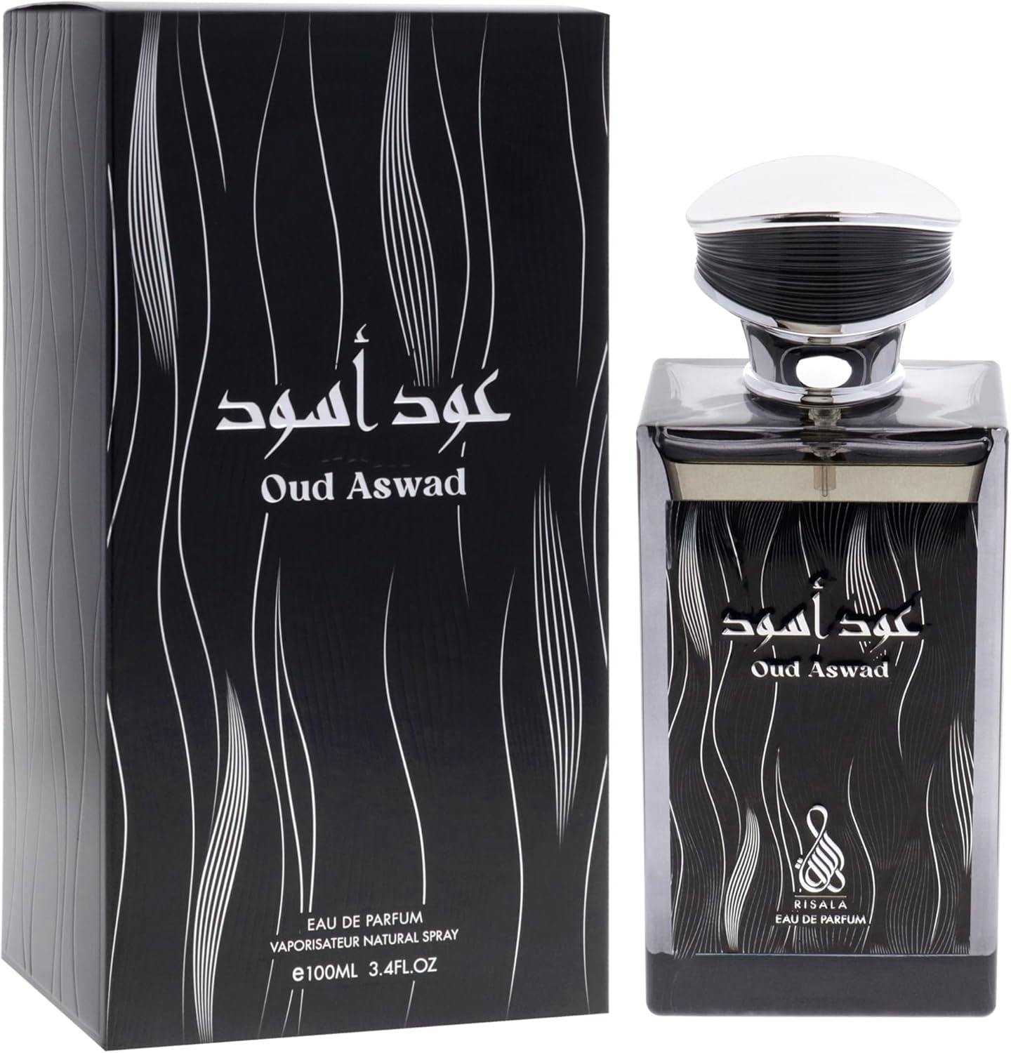 Oud Aswad by Risala for Unisex - 3.4 Oz EDP Spray image number 4