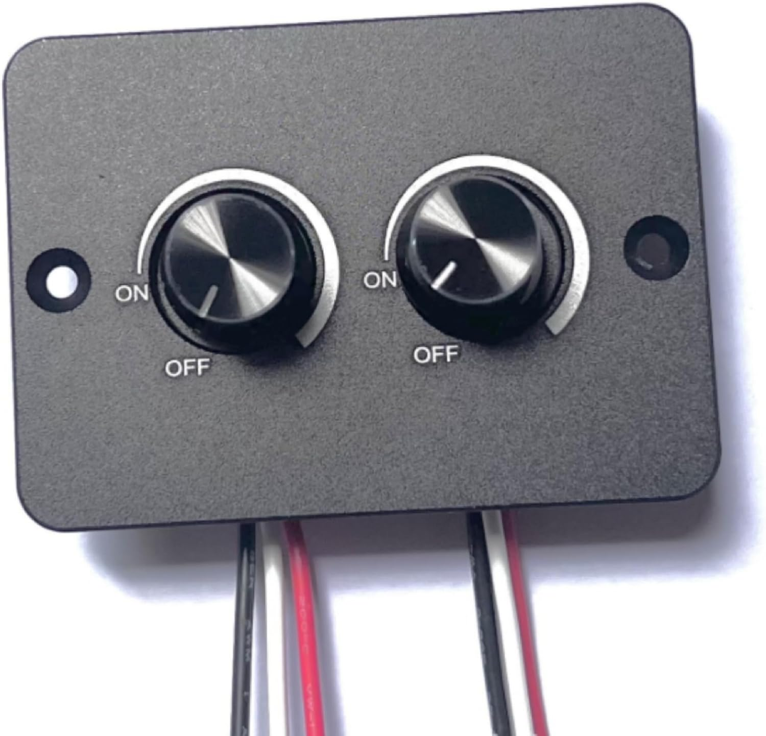 Clearhill 12V Dimmer Switch, 60W PWM LED Dimmer Switch for Rvs, Trailers, Marine & Trucks, Compatible with LED Strip, Ambience Lights & Puck Lights - RV with Smooth Dimming image number 2