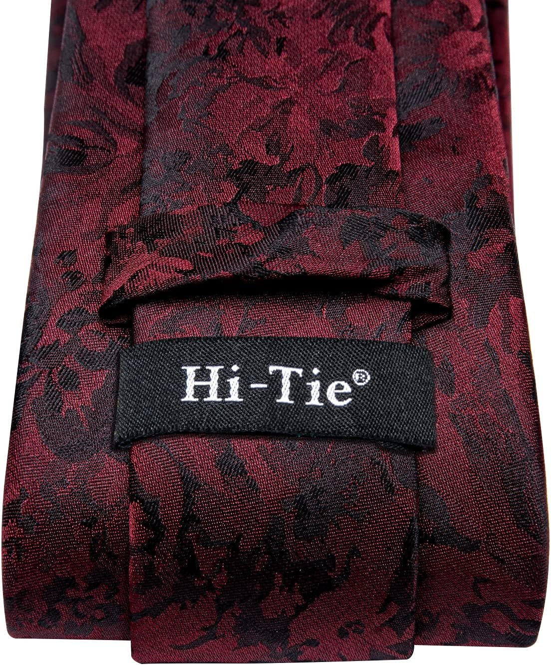 Hi-Tie Ties for Men Pocket Square Lapel Pins Cufflinks Formal Woven Silk Necktie Sets Wedding Party image number 1