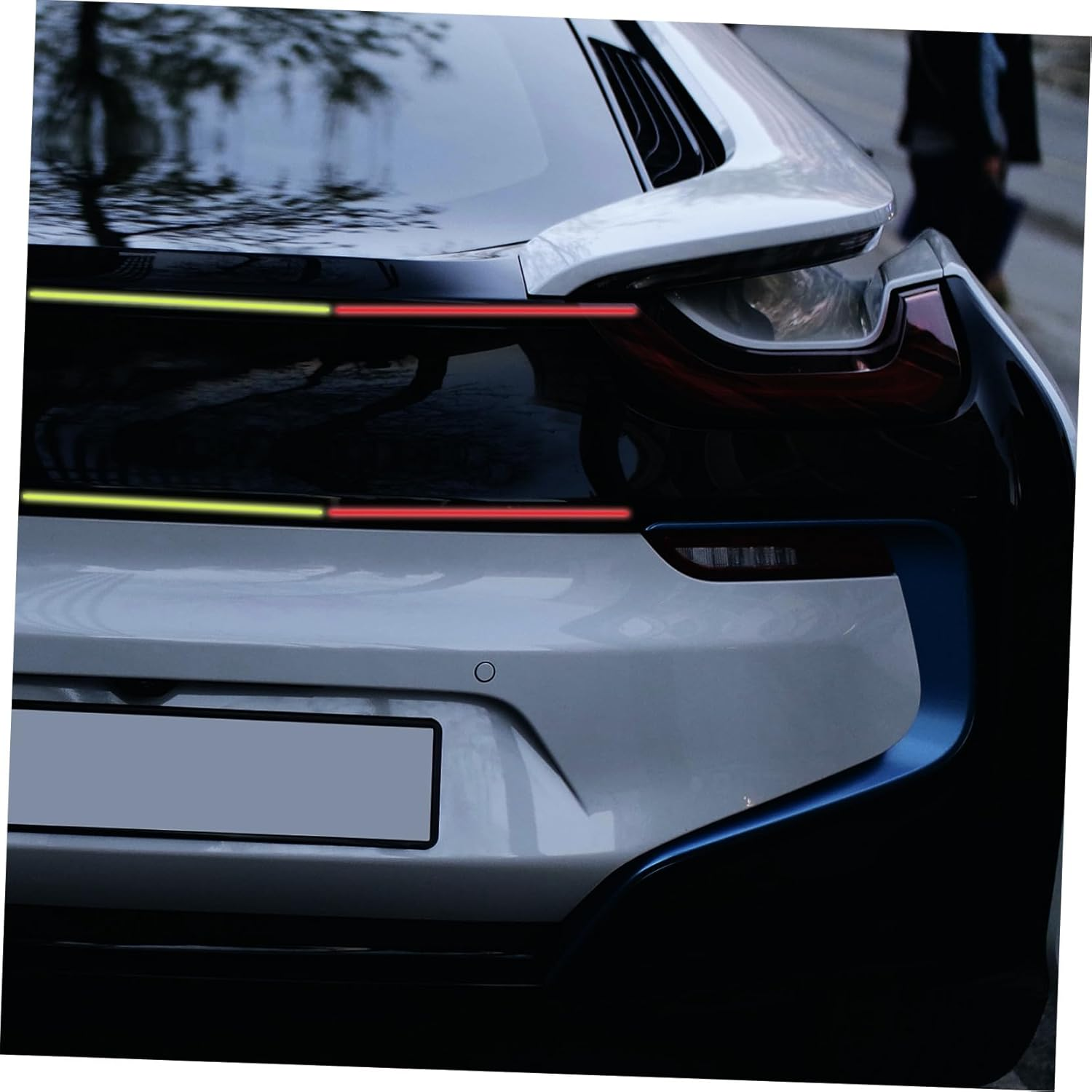 5 Rolls Bike Reflective Tape Multi- -Adhesive Safety Stickers for Night Riding Wear-Resistant Bike Warn Strips Easy Install Reflectors for Adult Cycling Safety image number 2