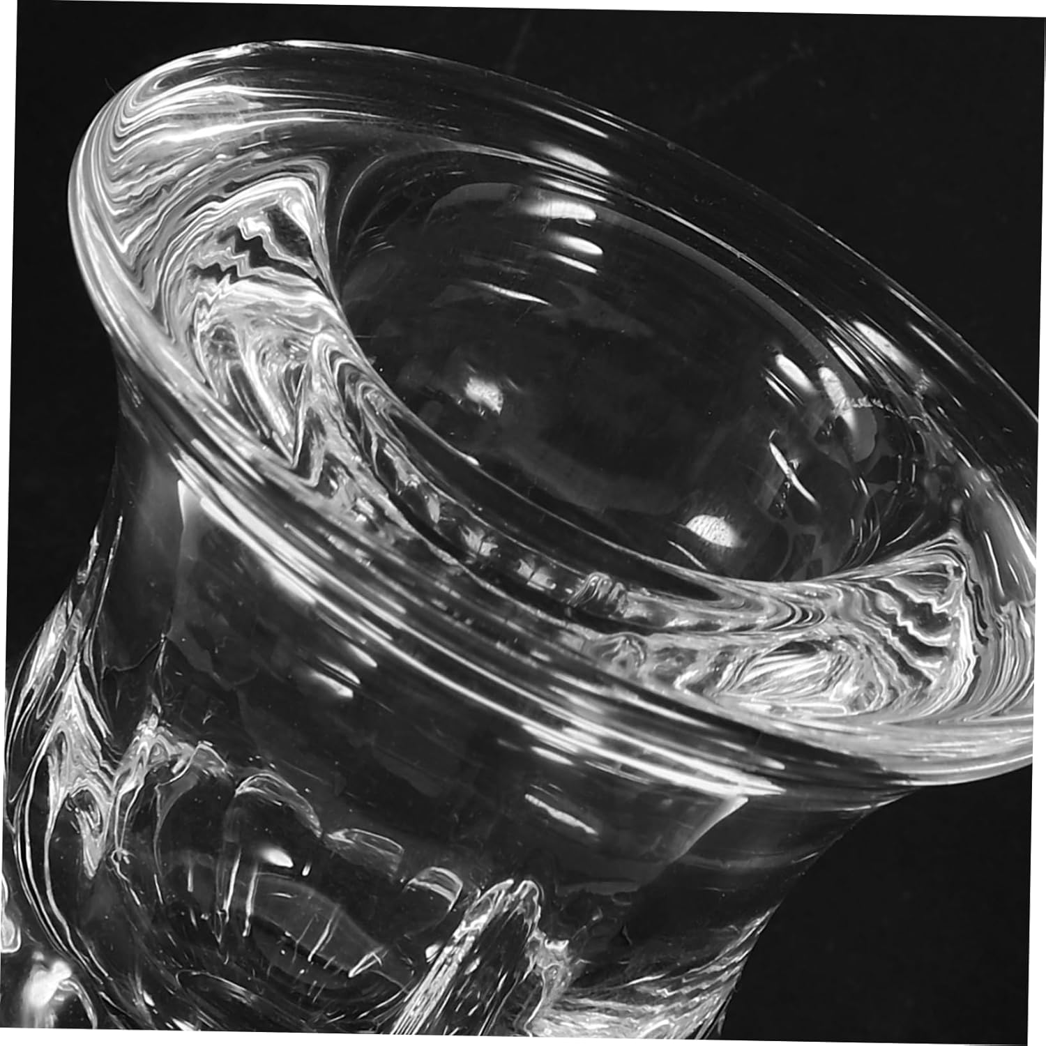 OKUMEYR 2-Pack Portable Glass Eyewash Cups for Eye Rinsing Eyebath Cups for Travel and Home Use image number 1