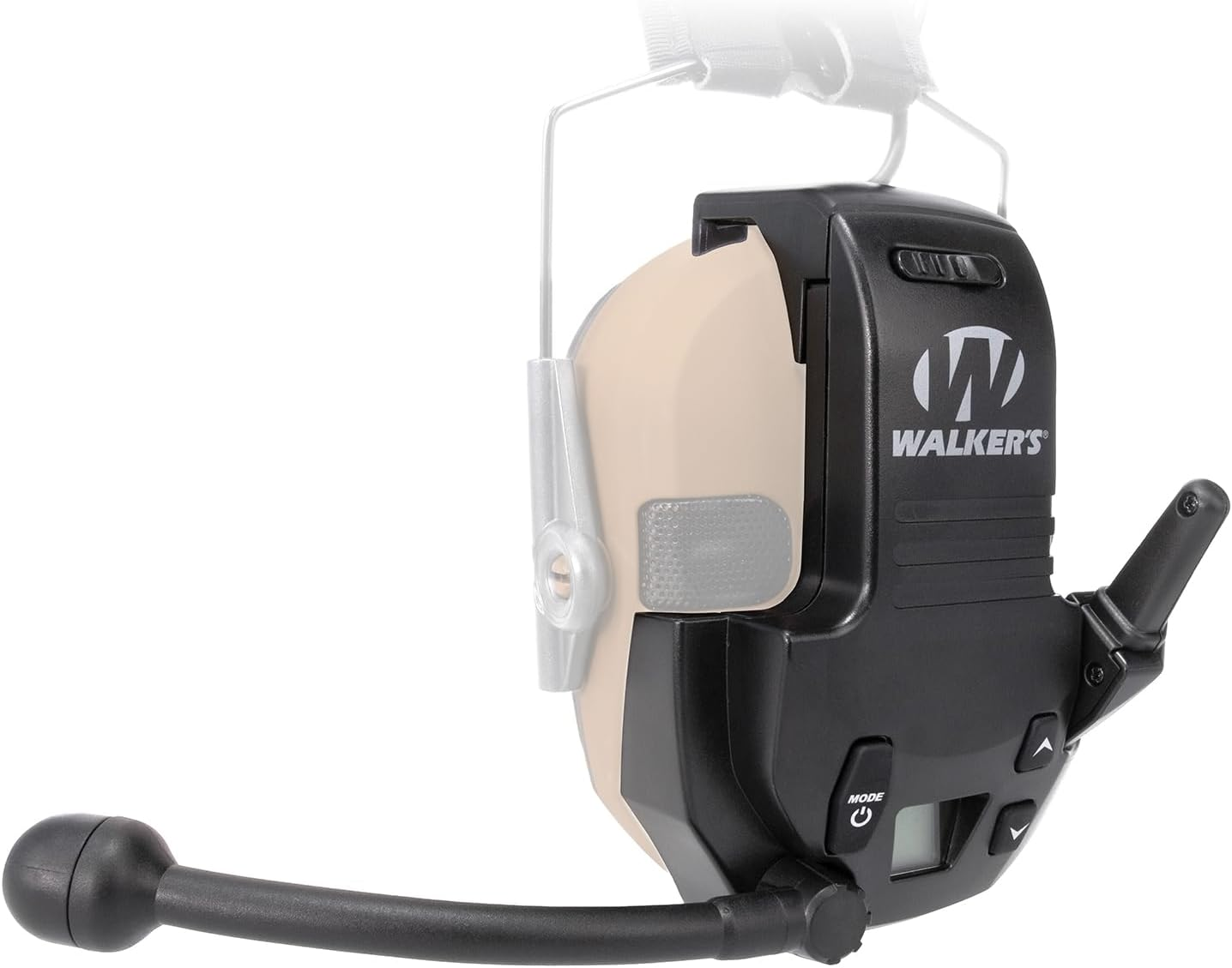 WALKER'S Razor Walkie Talkie Attachment - 22 Channels 3 Miles Range Distance Voice-Activated Handsfree Communication Device for Razor Shooting Muffs, 3 AAA Batteries Included image number 5