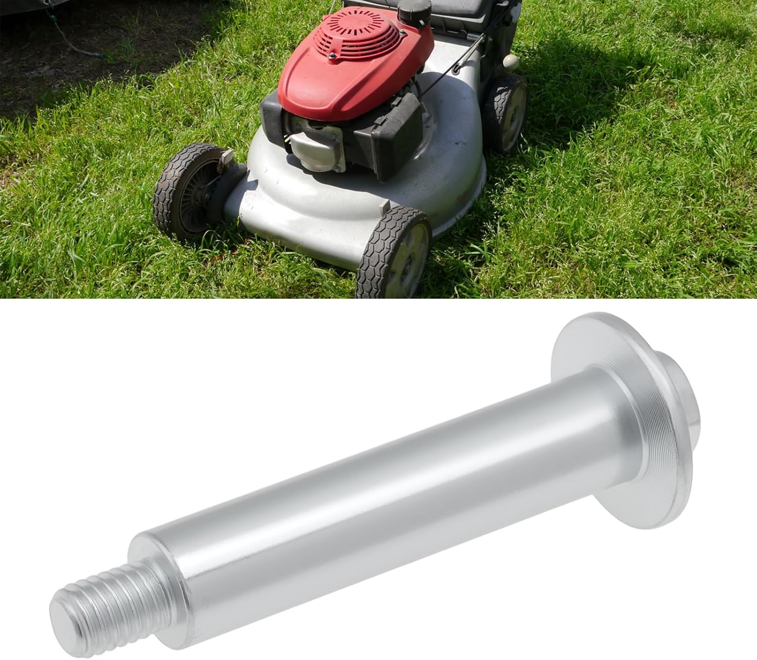 Create Idea 2Pcs Lawn Mower Wheel Shaft Bolt 90102-VG3-000 Compatible with Honda HRR216 HRS216 HRR2169VKA image number 5