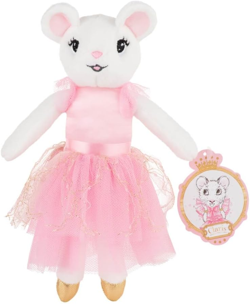 Claris, the Chicest Mouse in Paris Mini Plush Toy, Parfait Pink, 20 Cm image number 4