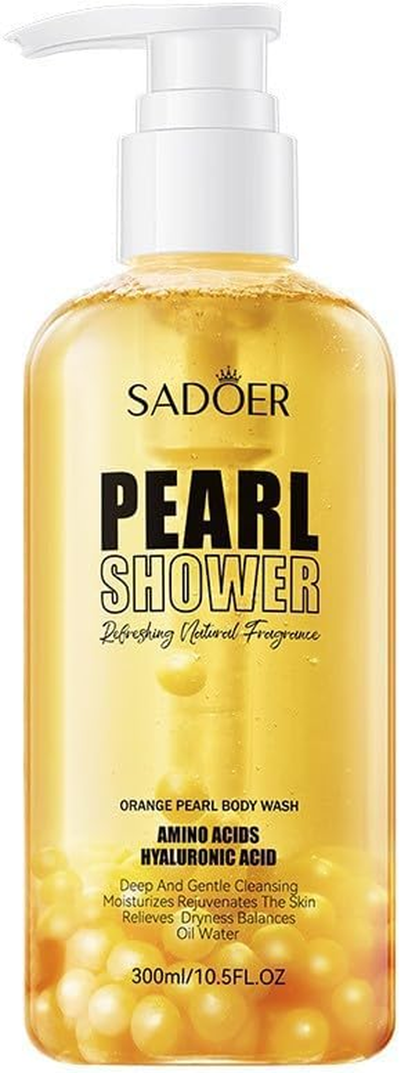 Orange Shower Gel, Clean and Smooth Fragrance Shower Gel, Shower Gel. (Orange Shower Gel 300Ml)
