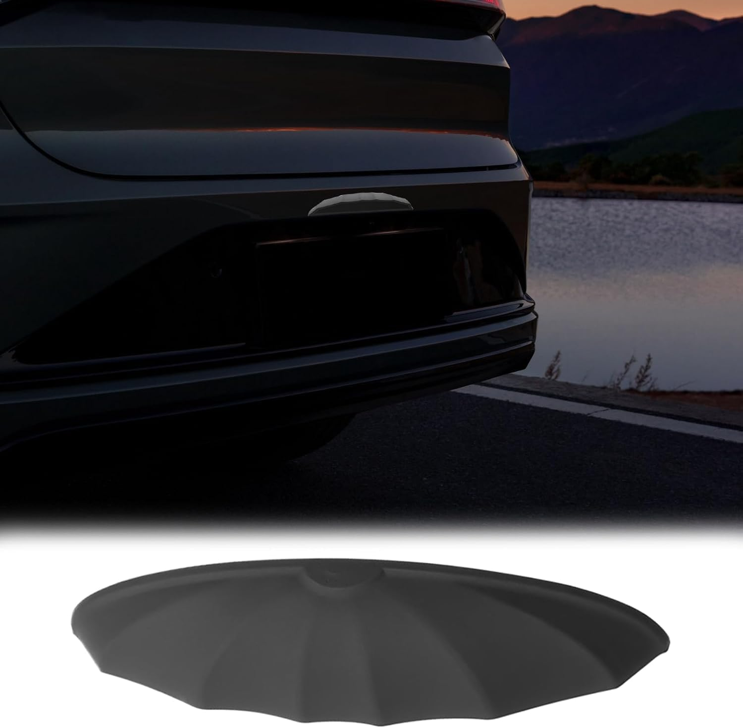 1 Pcs Rear View Backup Camera Cover, Waterproof Silicone All-Weather Protection for Truck Auto Car Reversing Cam Modification - Durable Automotive Riding Accessories