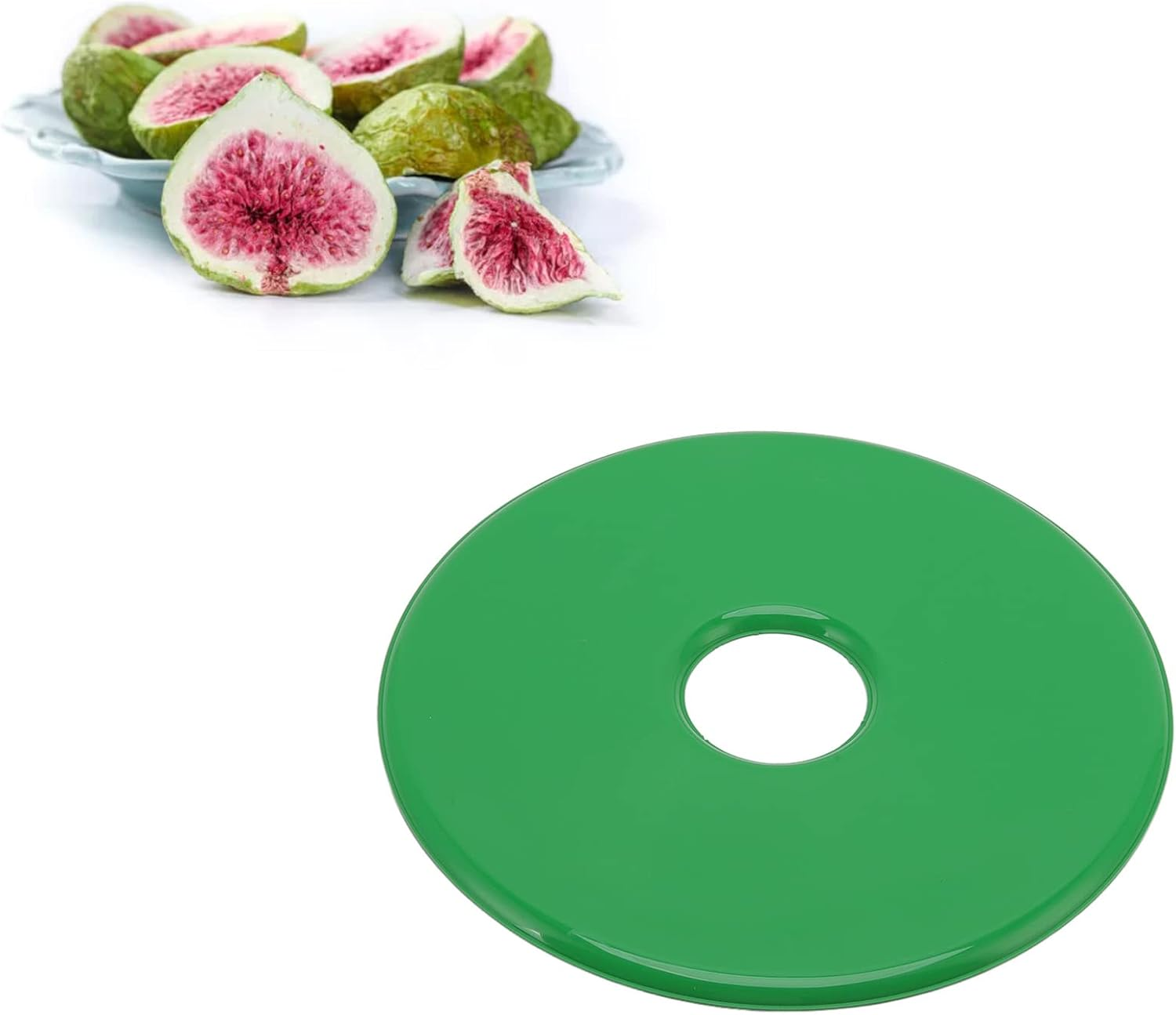 Reusable Flexible Non Stick Dehydrator Sheet, Food Dehydrator, Leak Proof round Dehydrators for Fruit Leather Liquid Fruits Meat Vegetables and Dry Biscuits or Mashed Food - 12 image number 4