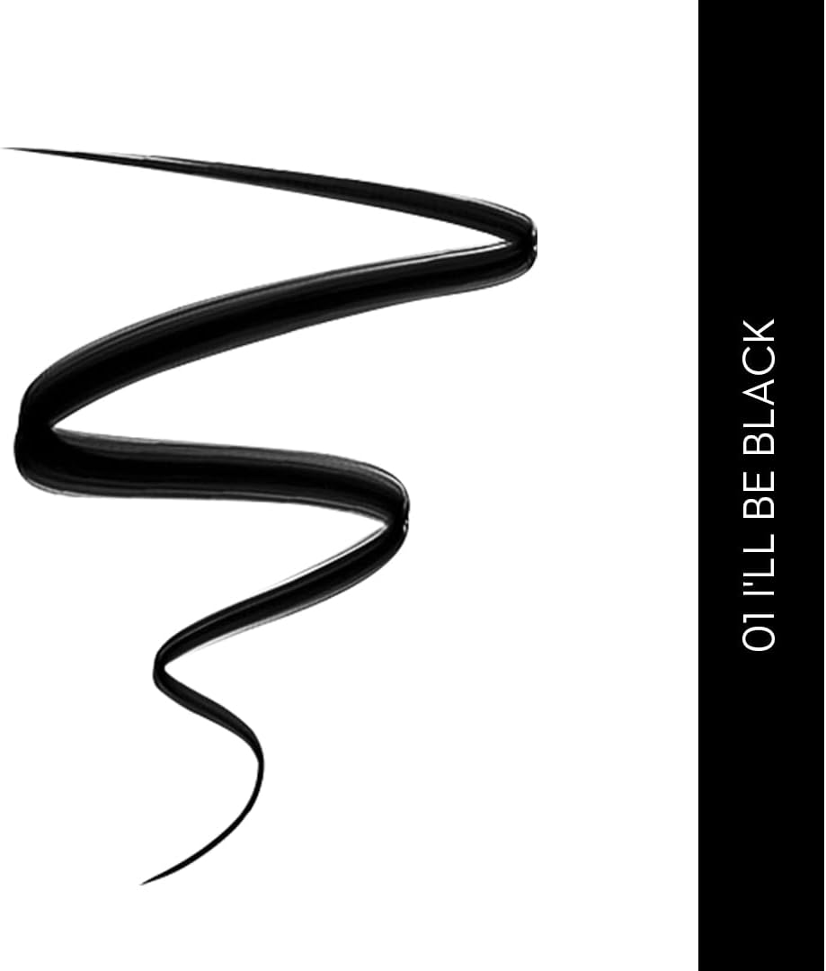 SUGAR Cosmetics Wingman Waterproof Microliner - 01 I'Ll Be Black image number 4