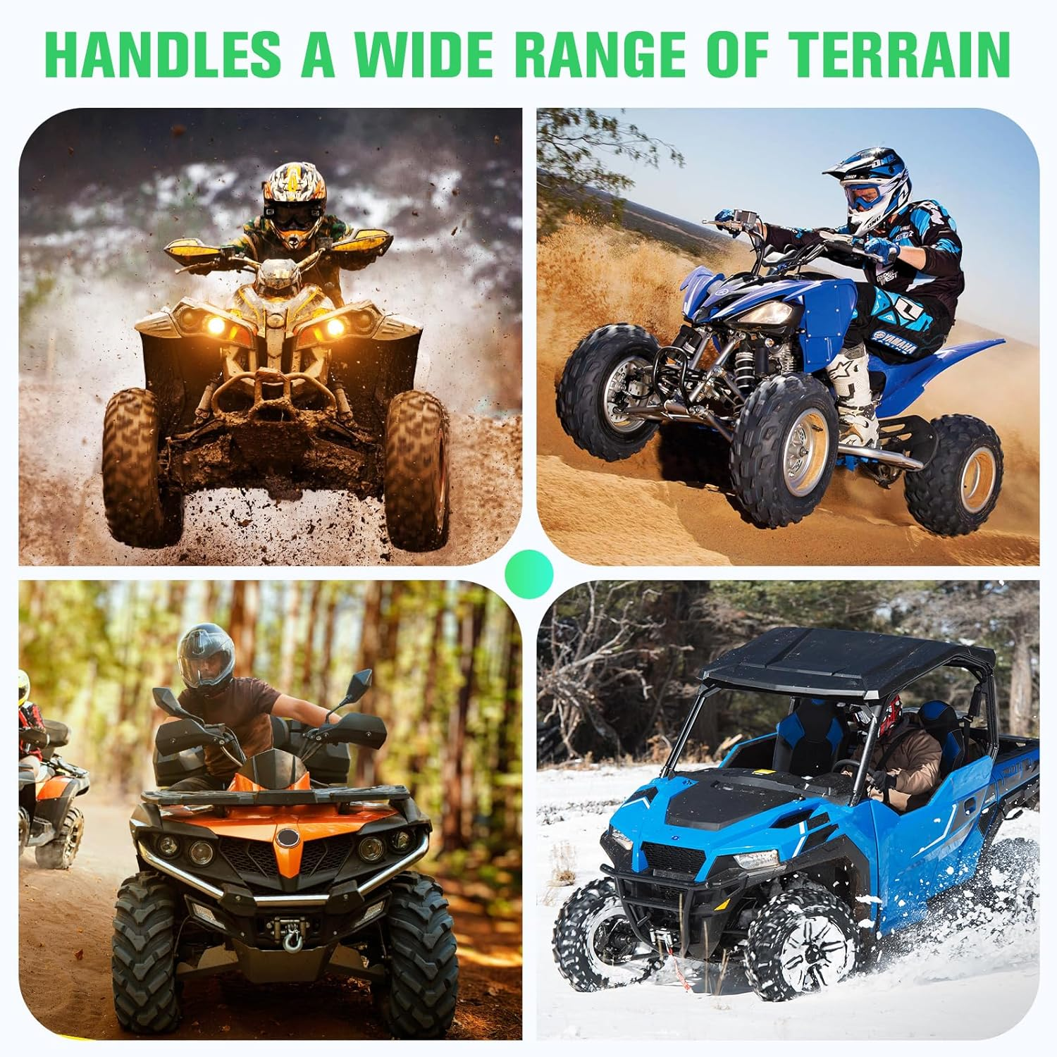 Front Left+Right CV Axles & Wheel Bearing Kit Fit for Can-Am Defender HD5 HD8 HD9 HD10 (XT DPS) 2016-2022; 4340 Chromoly Steel CV Axle Drive Shaft image number 4