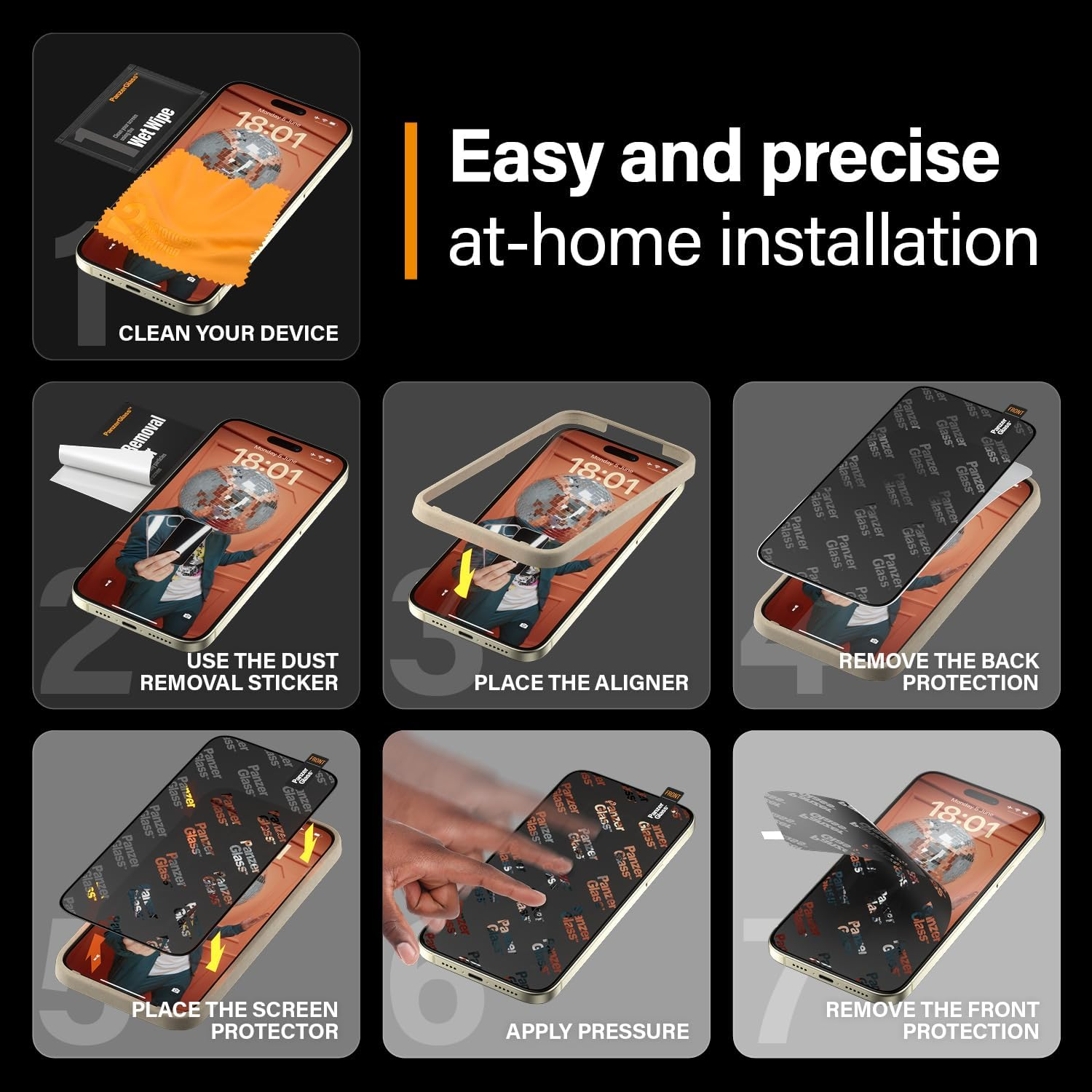 Panzerglass Anti-Bluelight Screen Protectors for Iphone 15 Plus image number 1